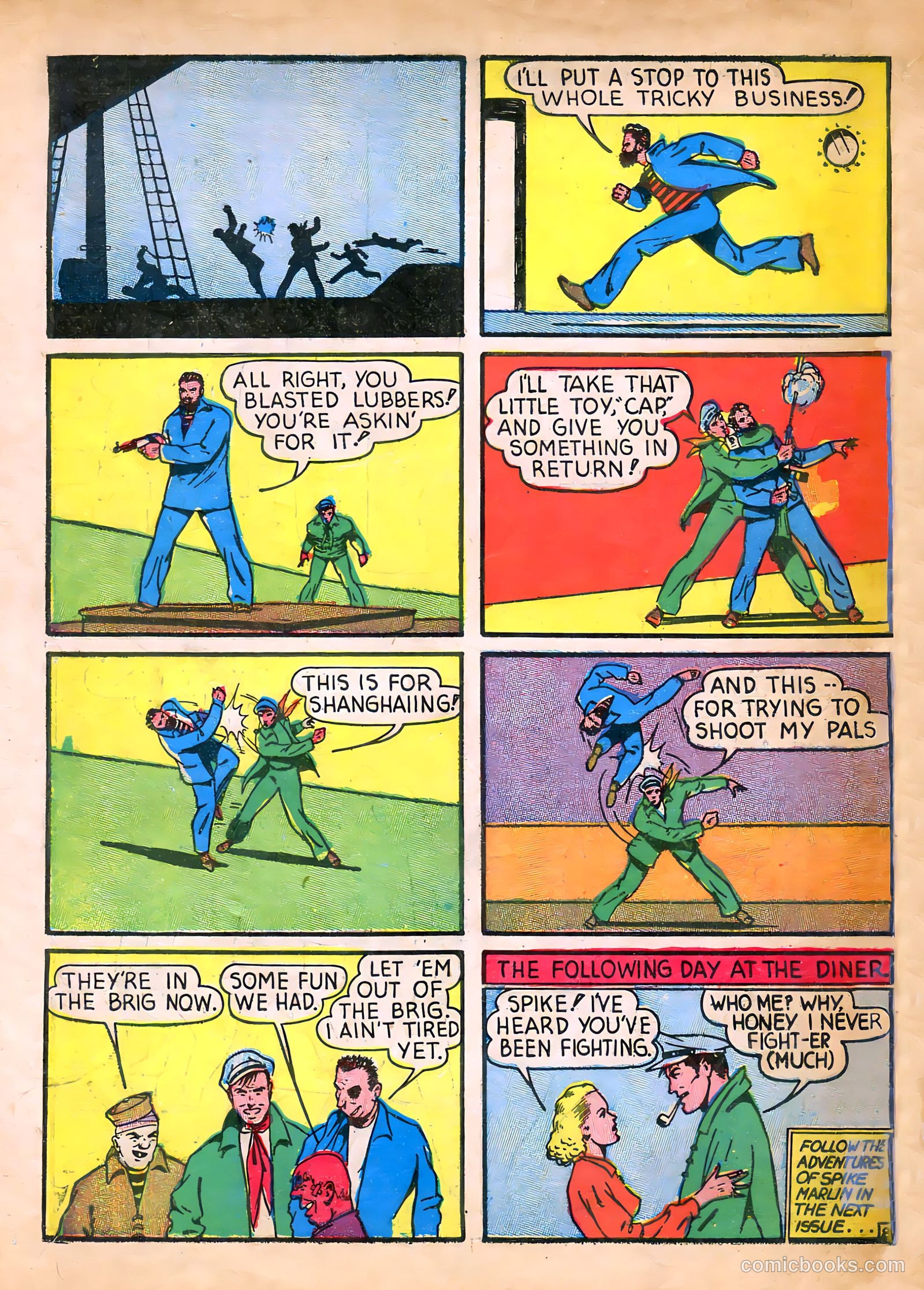 Speed Comics #6 (1940) — page 66 of 68