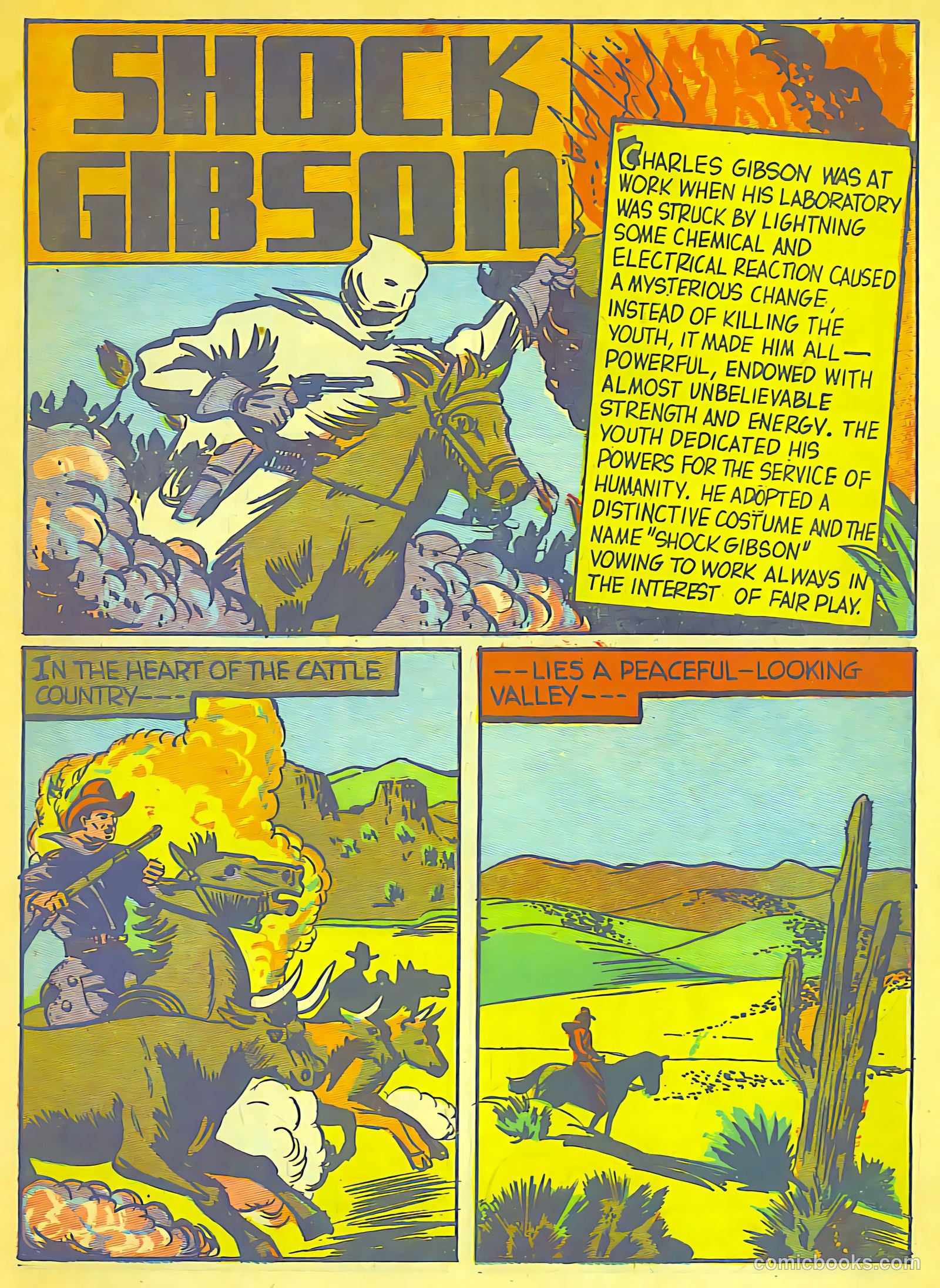 Speed Comics #7 (1940) — page 2 of 62