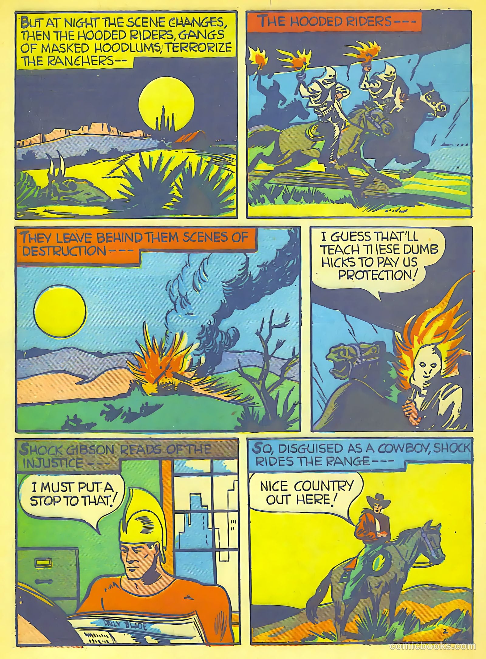 Speed Comics #7 (1940) — page 3 of 62