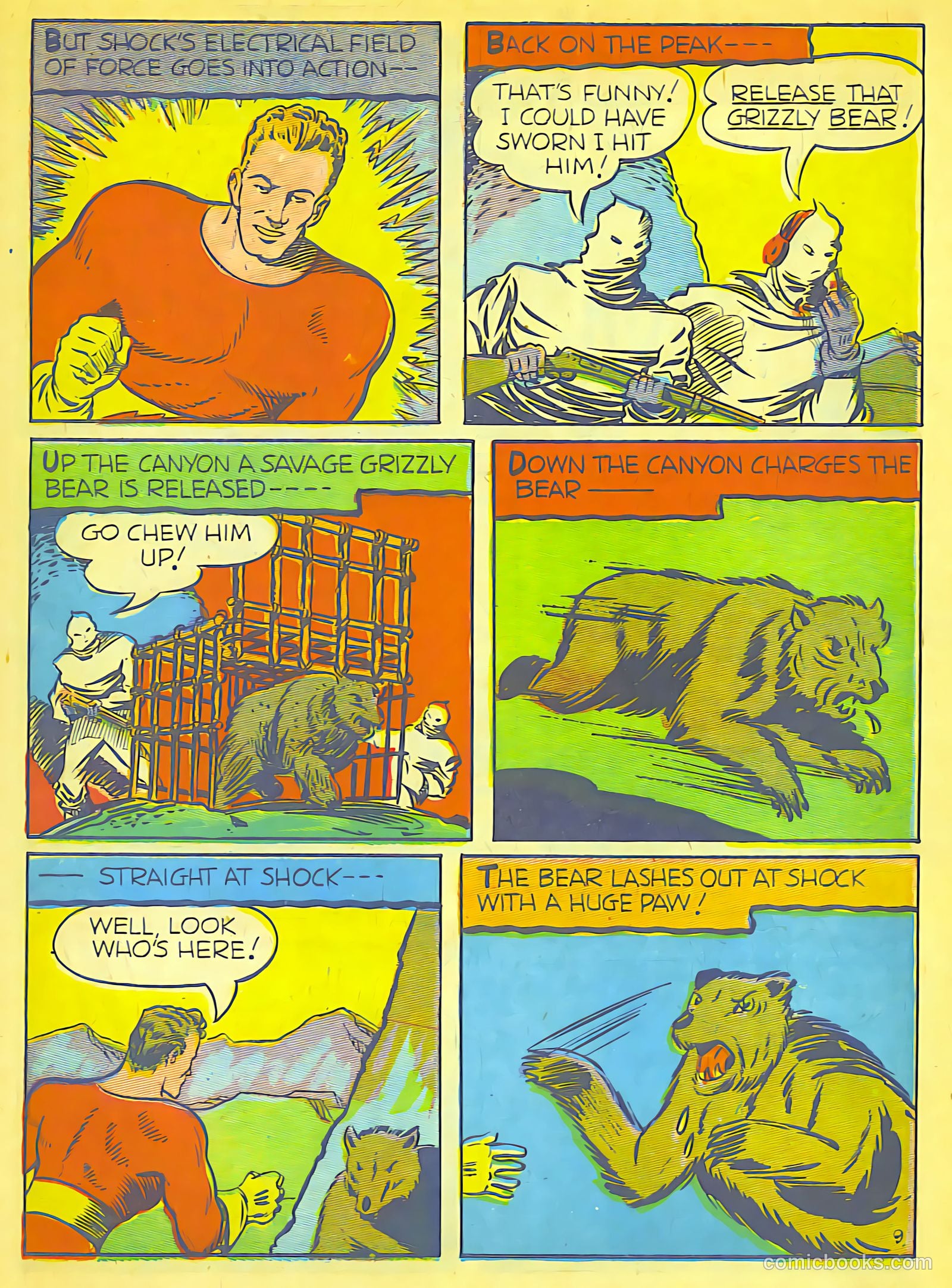 Speed Comics #7 (1940) — page 10 of 62