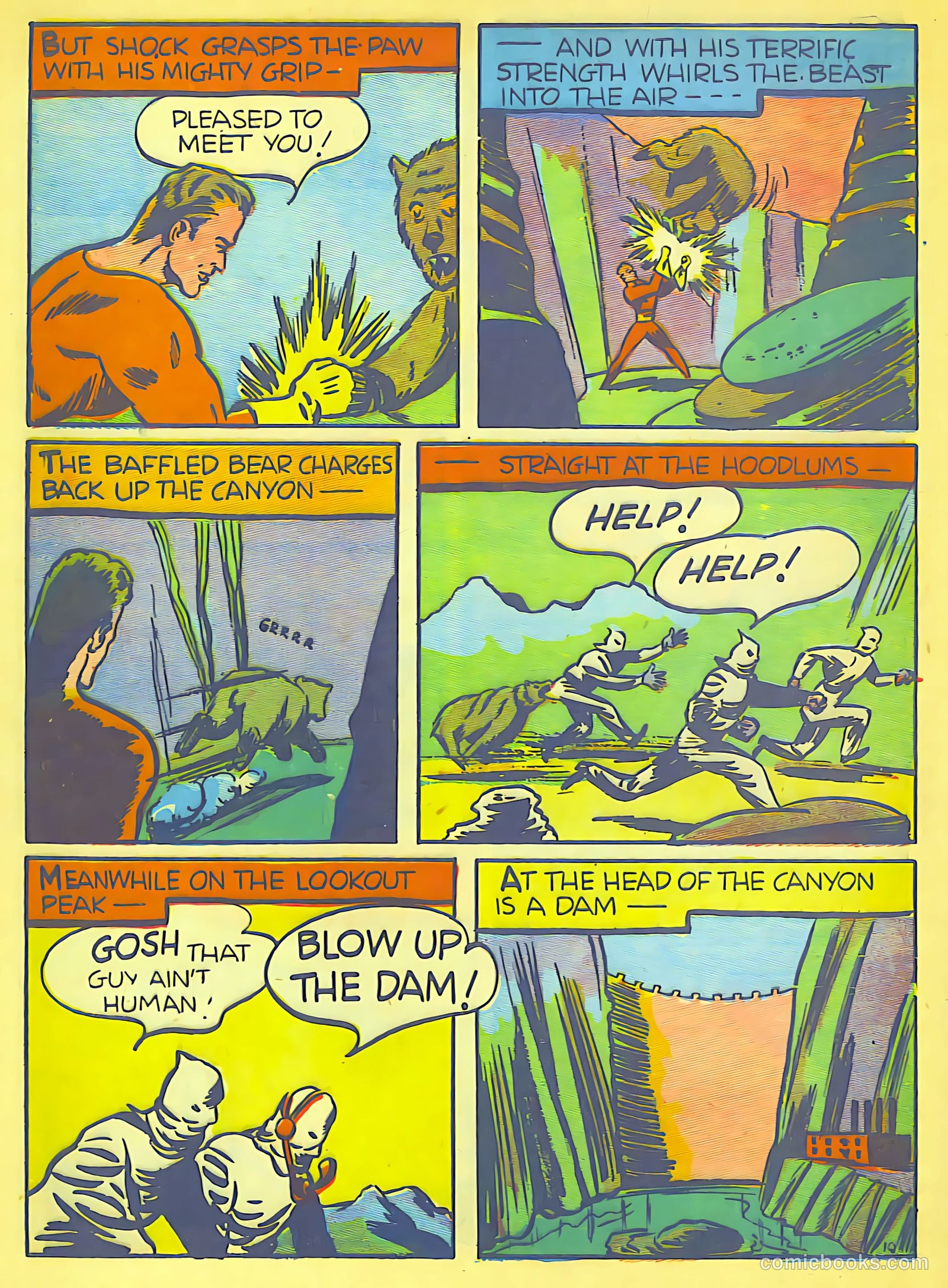Speed Comics #7 (1940) — page 11 of 62