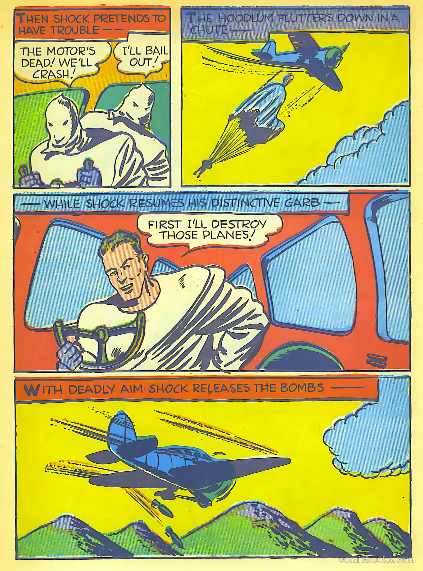 Speed Comics #7 (1940) — page 21 of 62