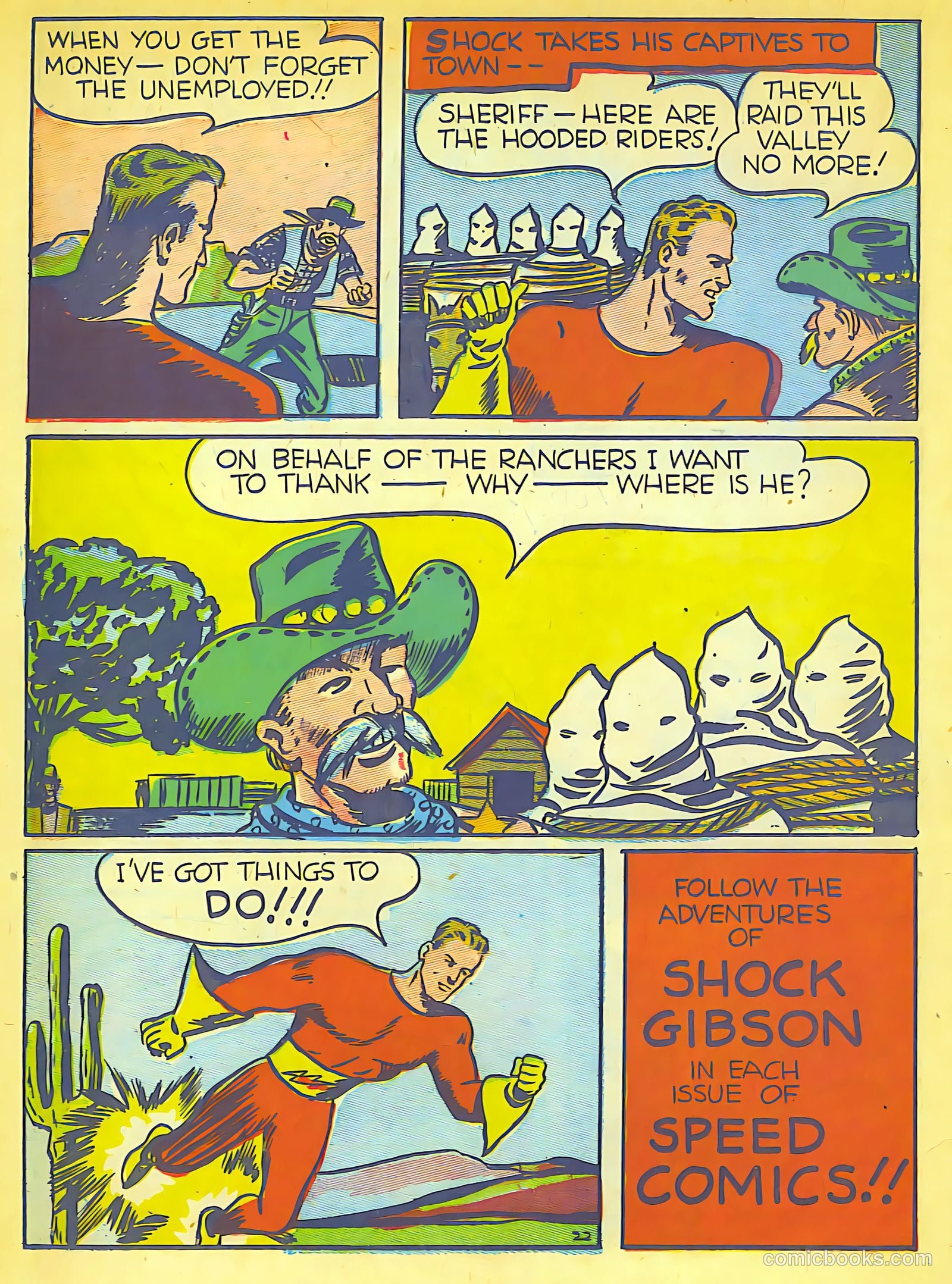 Speed Comics #7 (1940) — page 23 of 62
