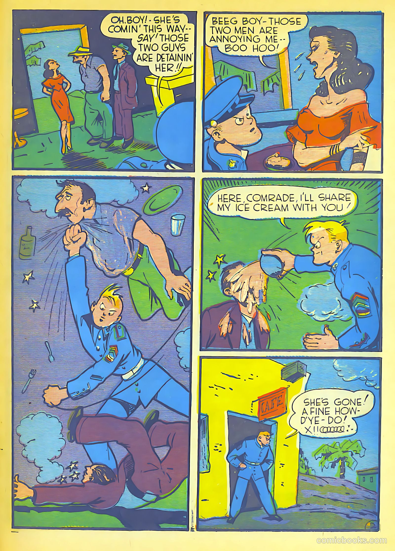 Speed Comics #7 (1940) — page 35 of 62
