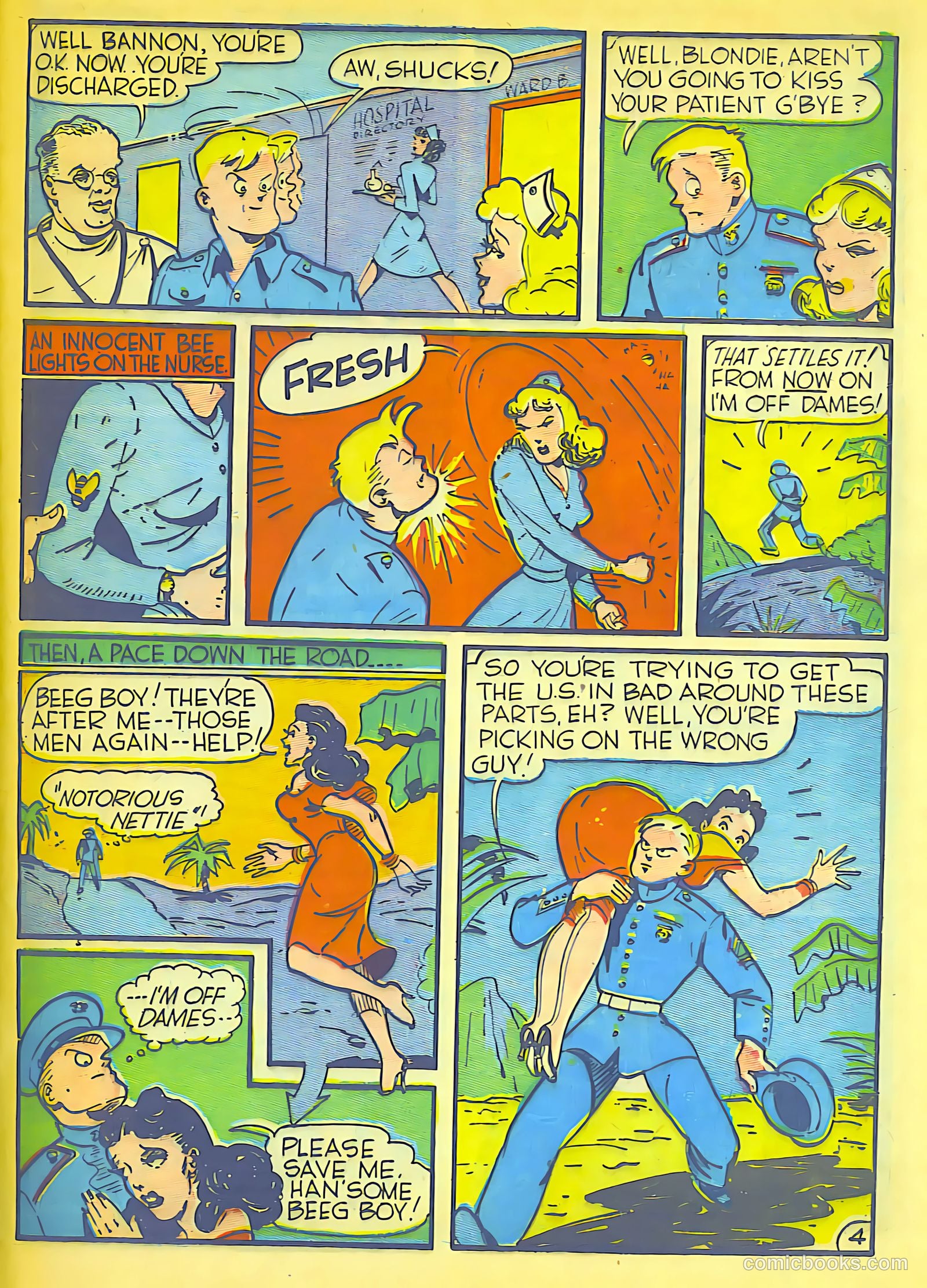 Speed Comics #7 (1940) — page 37 of 62