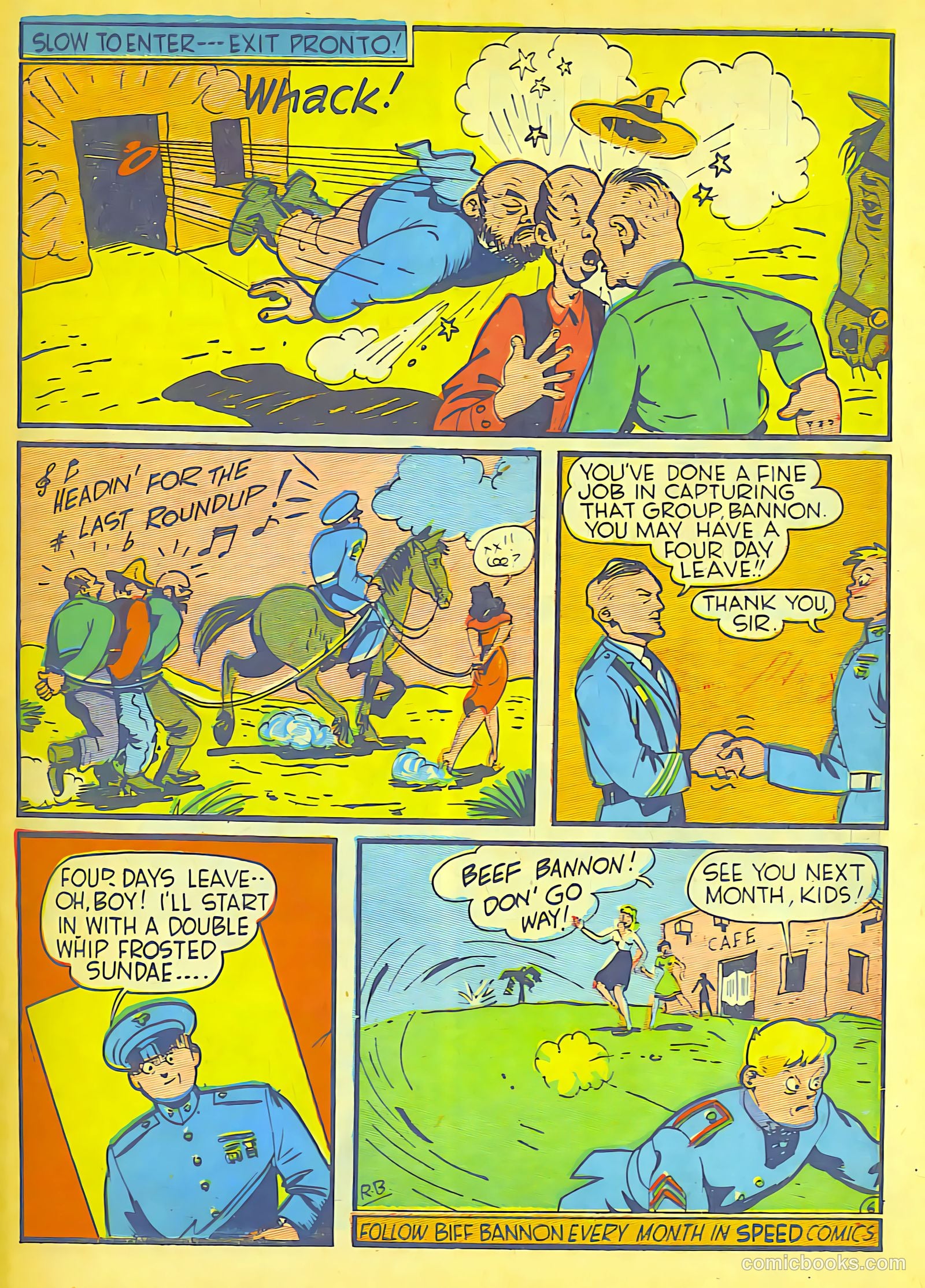 Speed Comics #7 (1940) — page 39 of 62