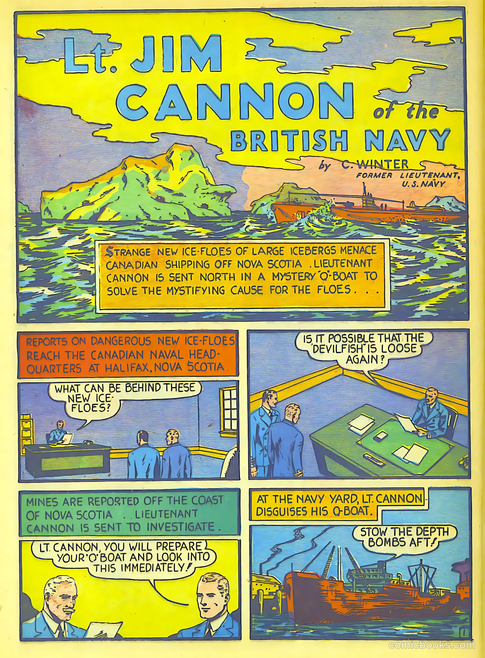 Speed Comics #7 (1940) — page 40 of 62