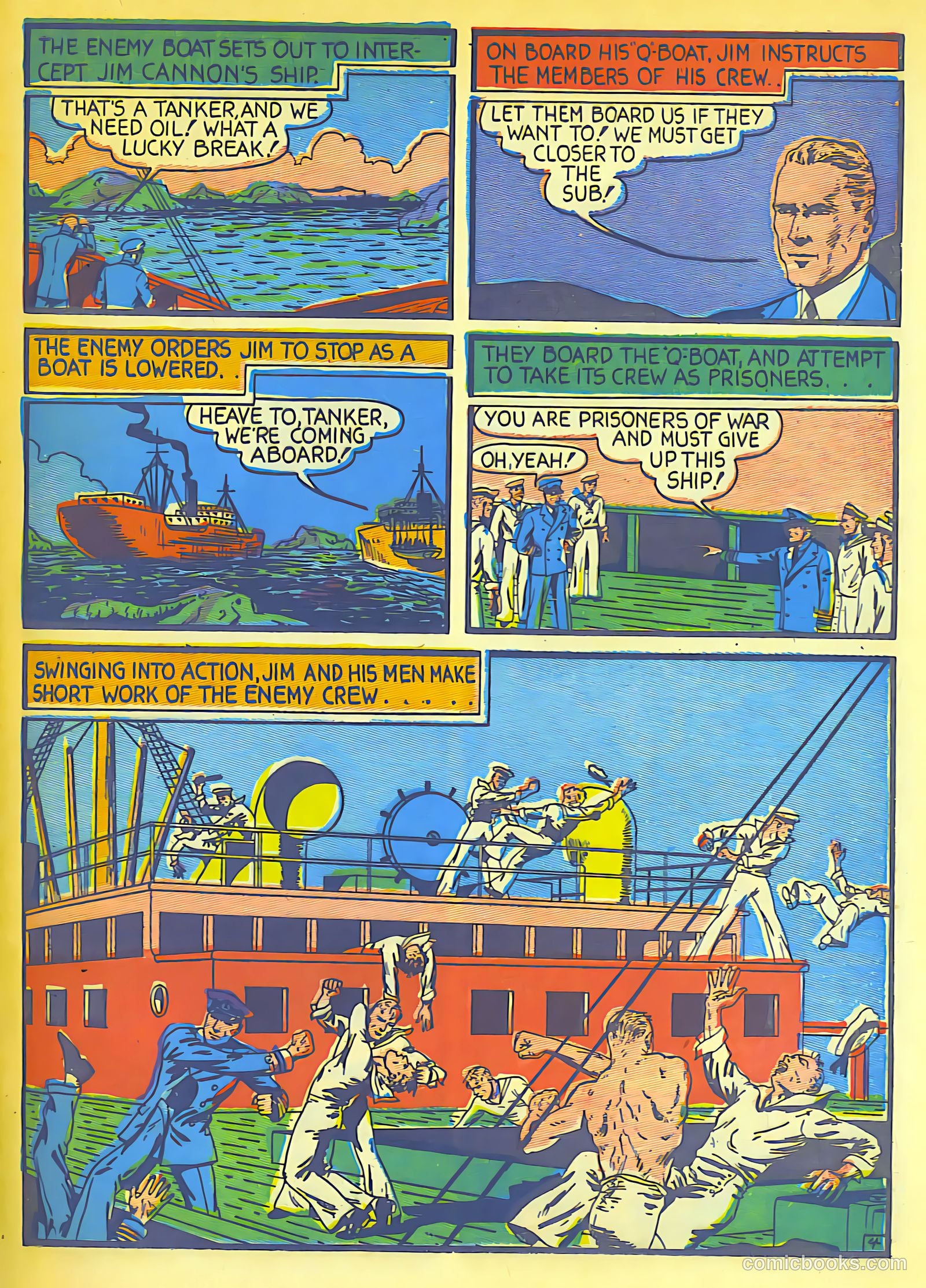 Speed Comics #7 (1940) — page 43 of 62
