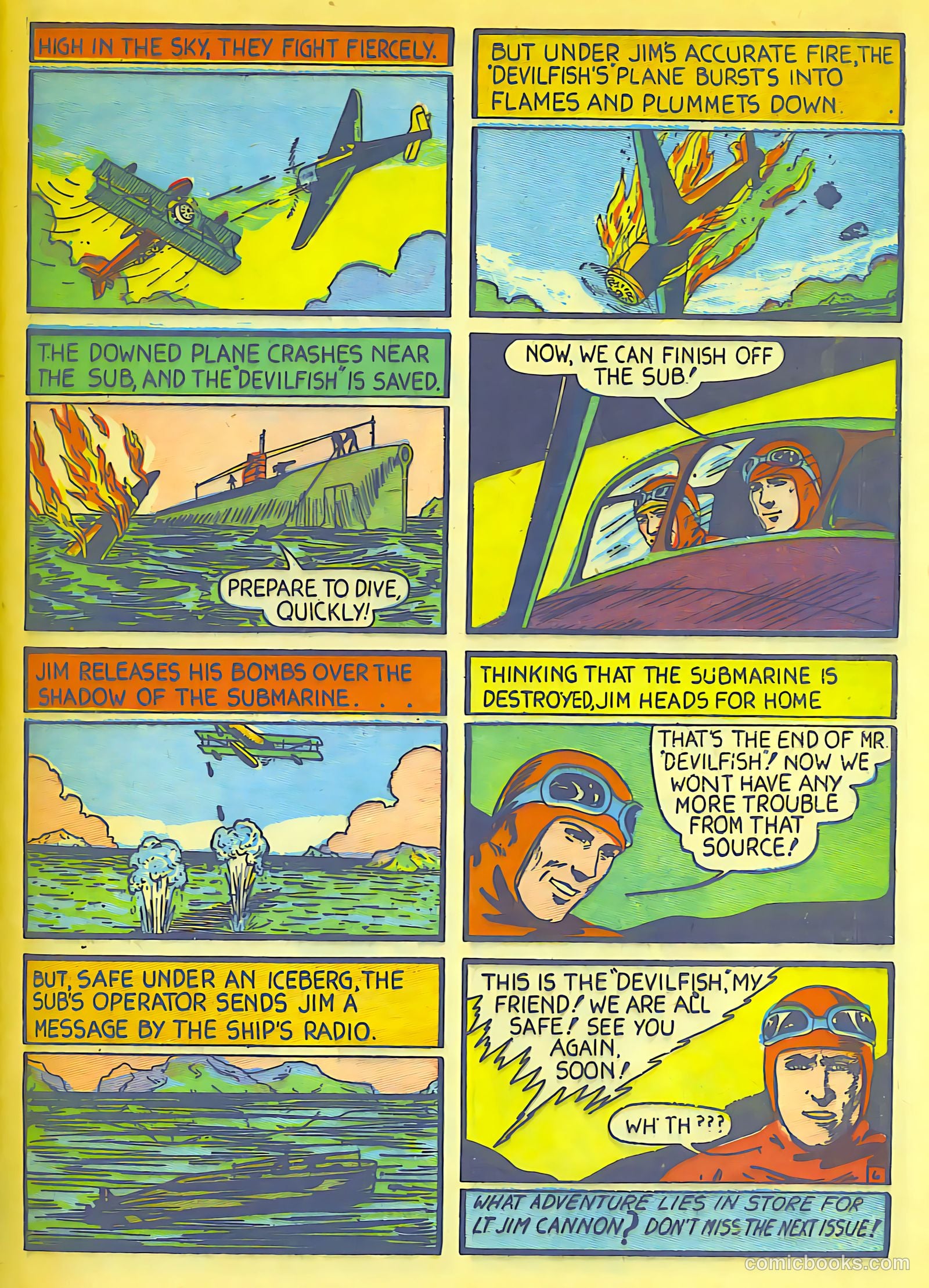 Speed Comics #7 (1940) — page 45 of 62