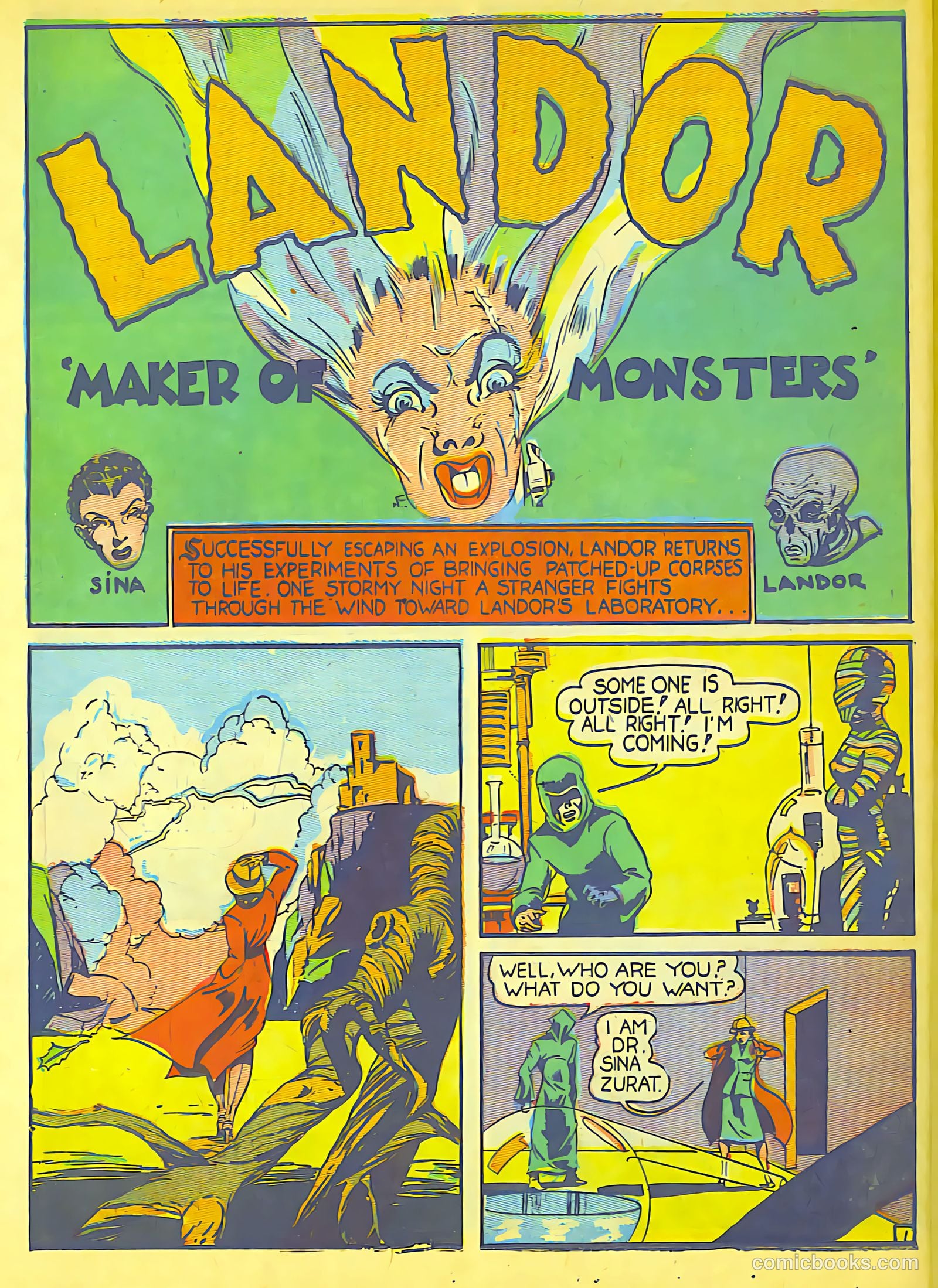 Speed Comics #7 (1940) — page 46 of 62