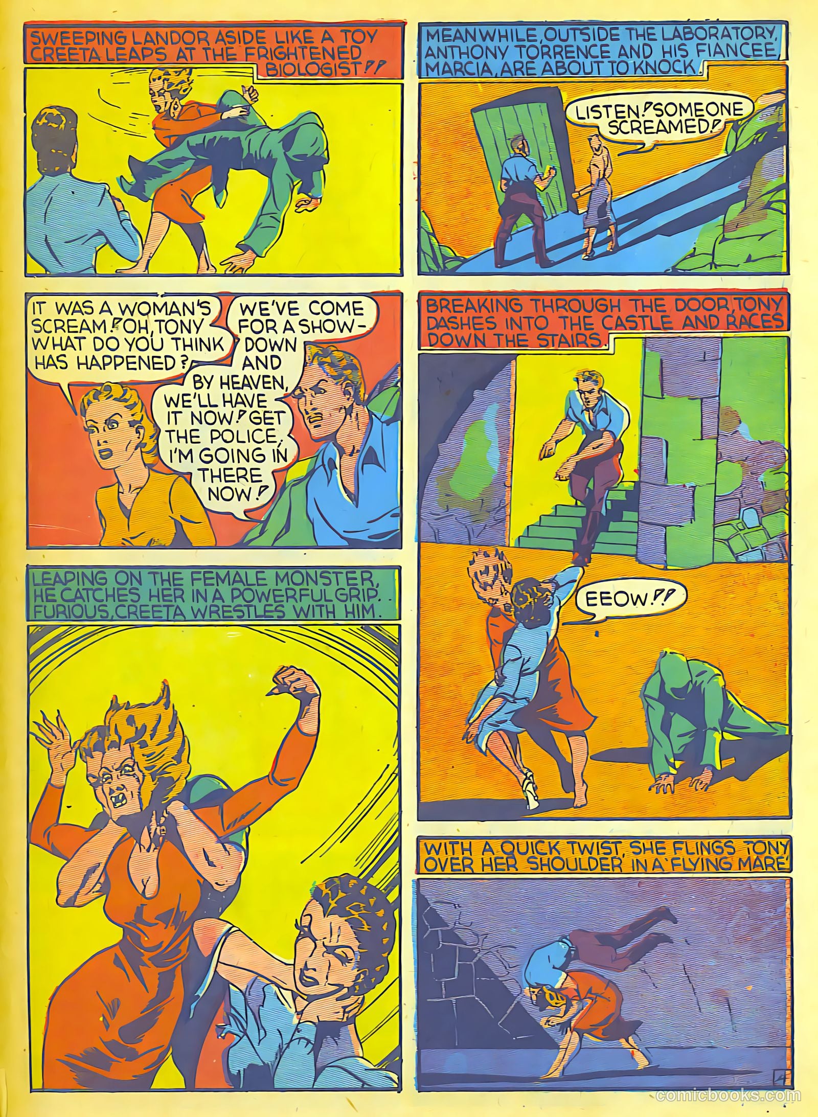 Speed Comics #7 (1940) — page 49 of 62