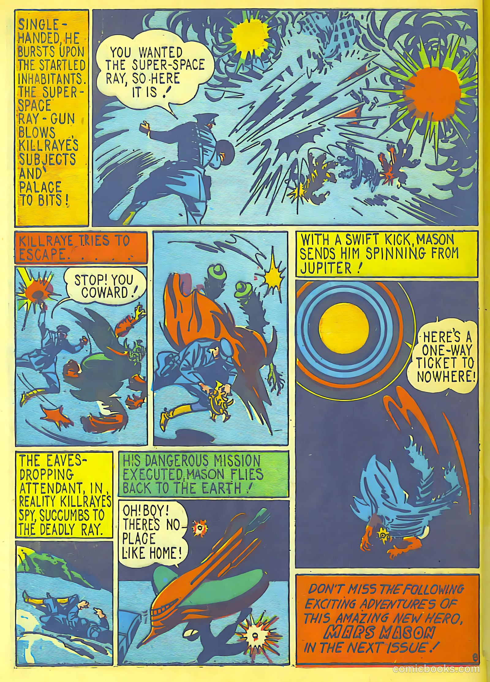 Speed Comics #7 (1940) — page 56 of 62