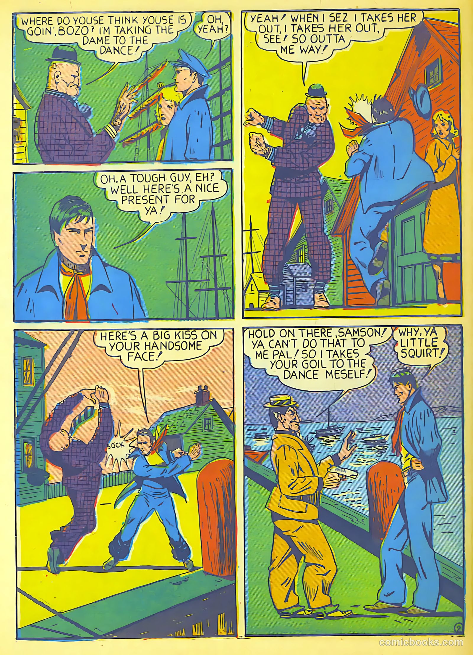 Speed Comics #7 (1940) — page 58 of 62