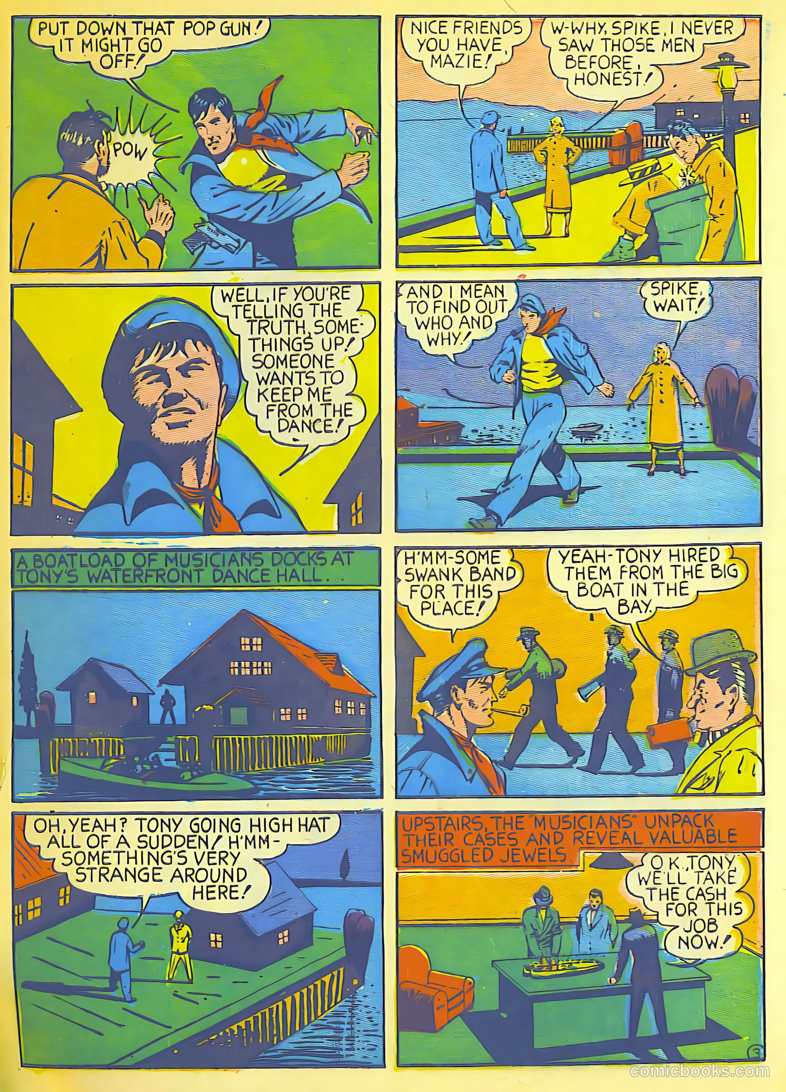 Speed Comics #7 (1940) — page 59 of 62