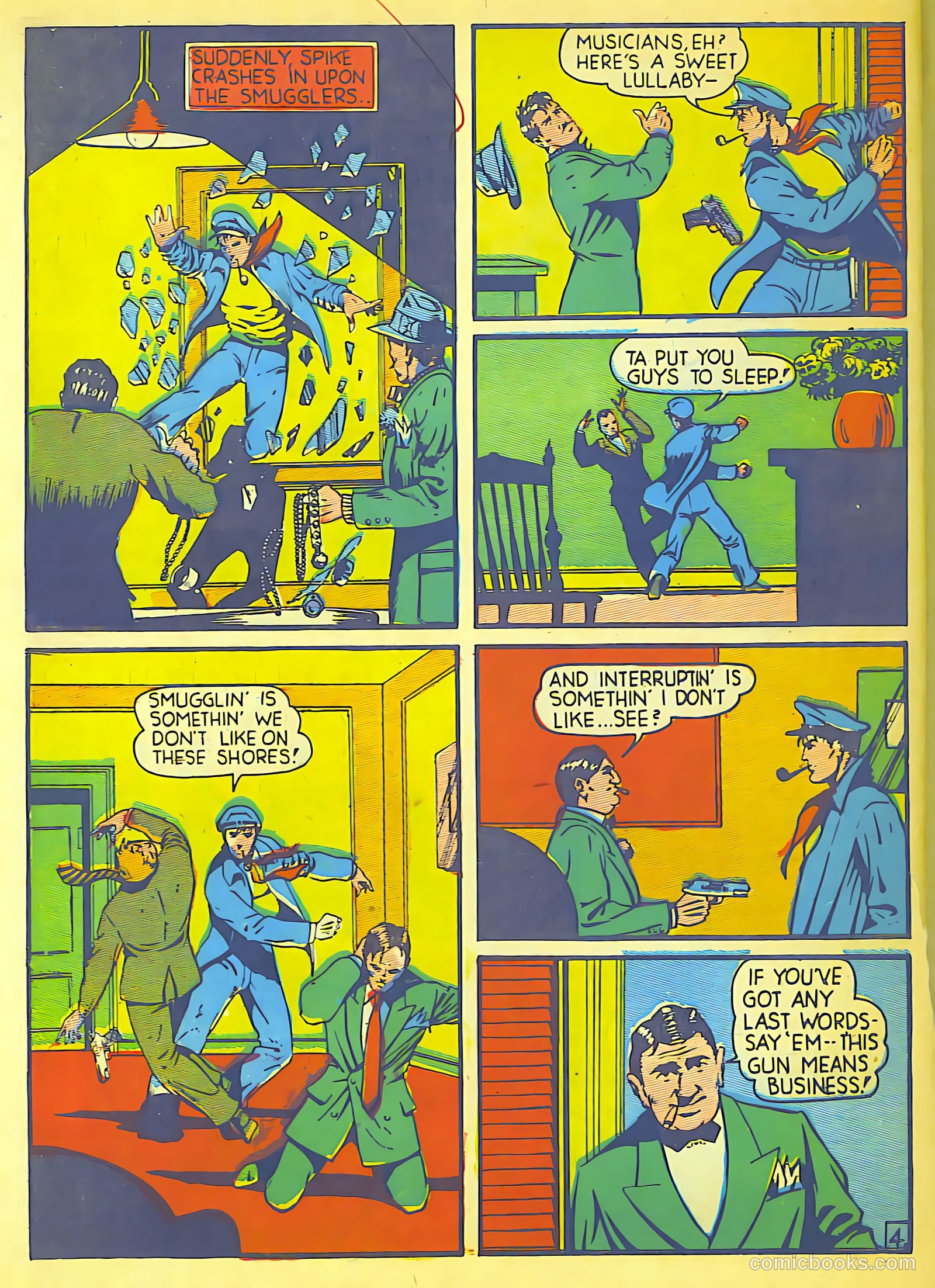 Speed Comics #7 (1940) — page 60 of 62
