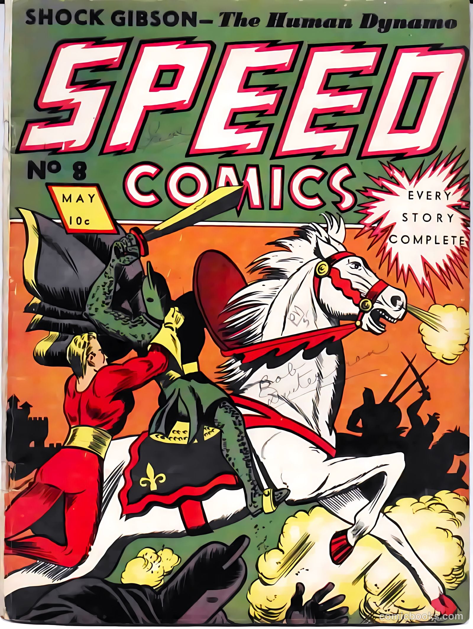 Speed Comics #8