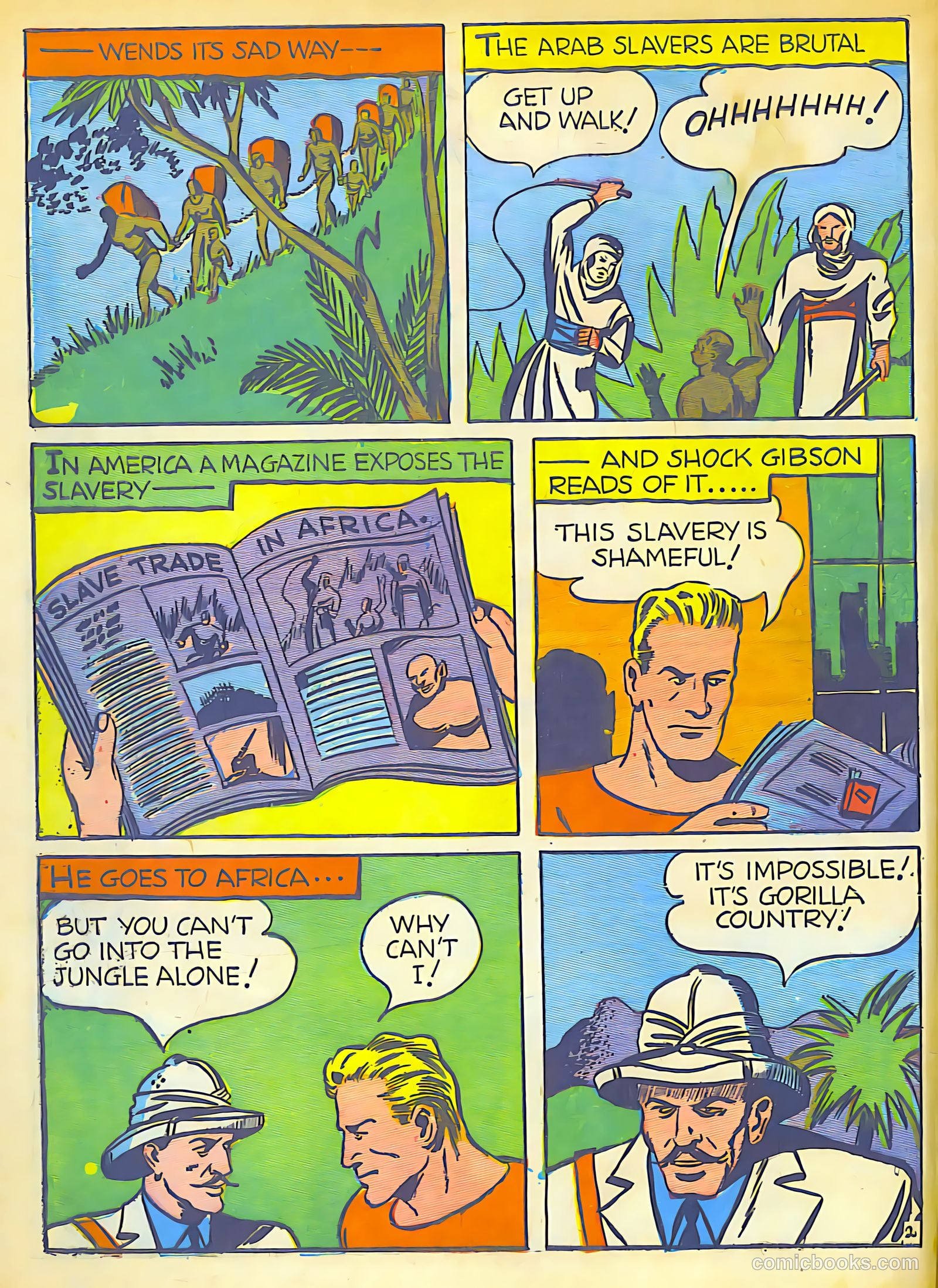 Speed Comics #8 (1940) — page 3 of 44