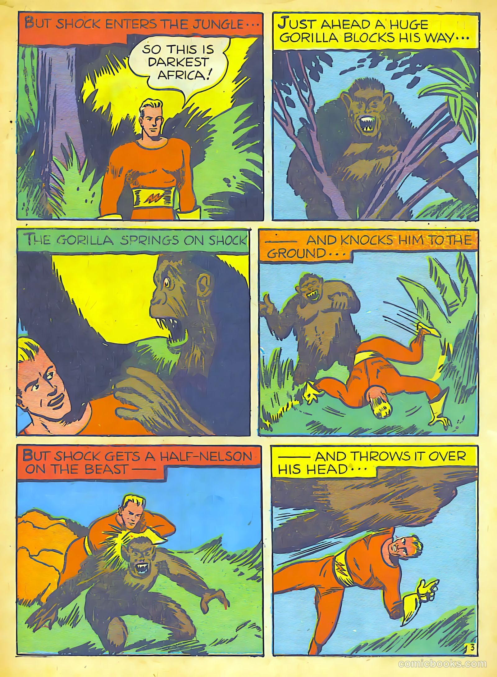 Speed Comics #8 (1940) — page 4 of 44