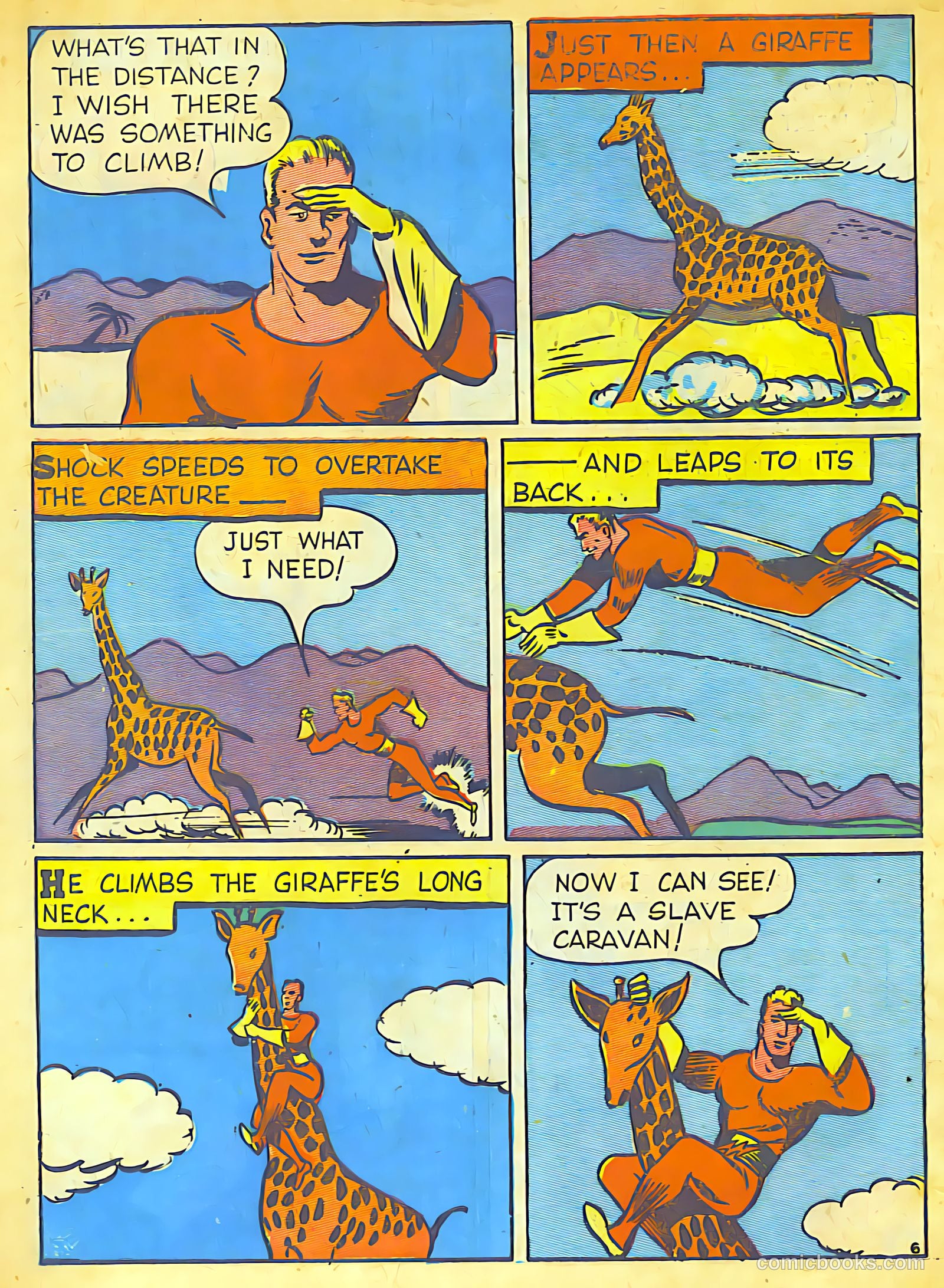 Speed Comics #8 (1940) — page 7 of 44