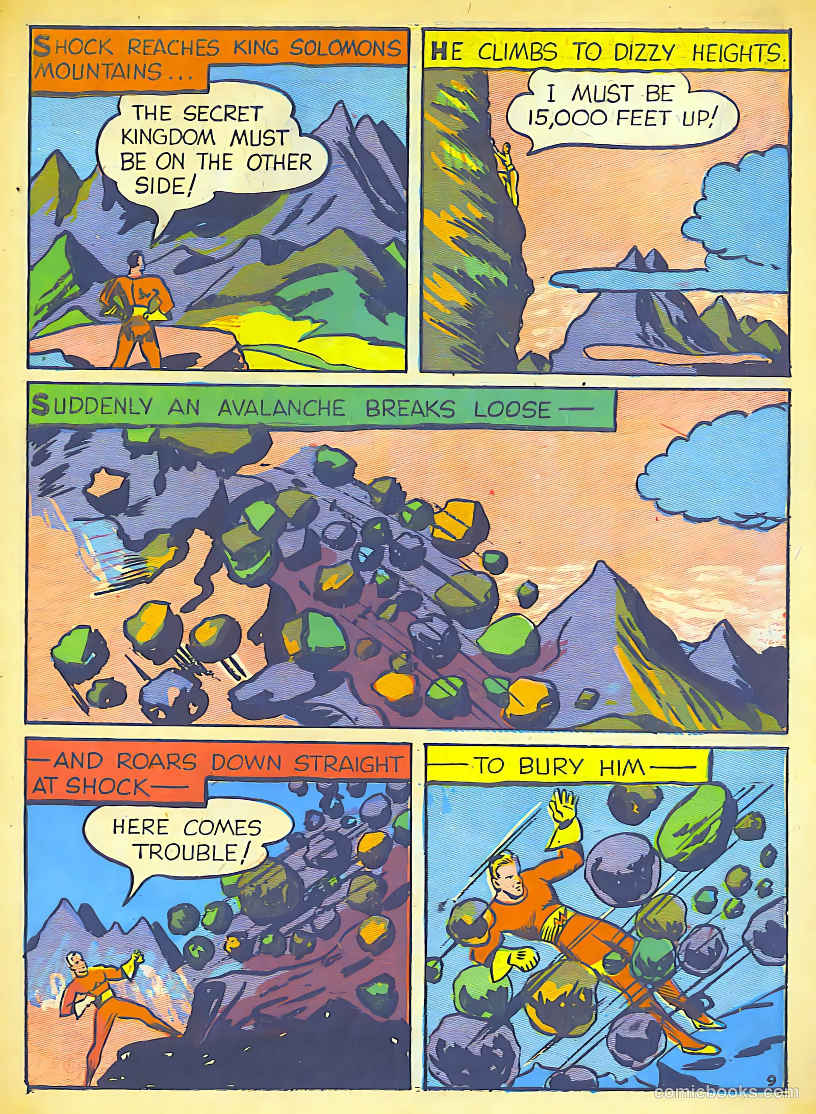 Speed Comics #8 (1940) — page 10 of 44