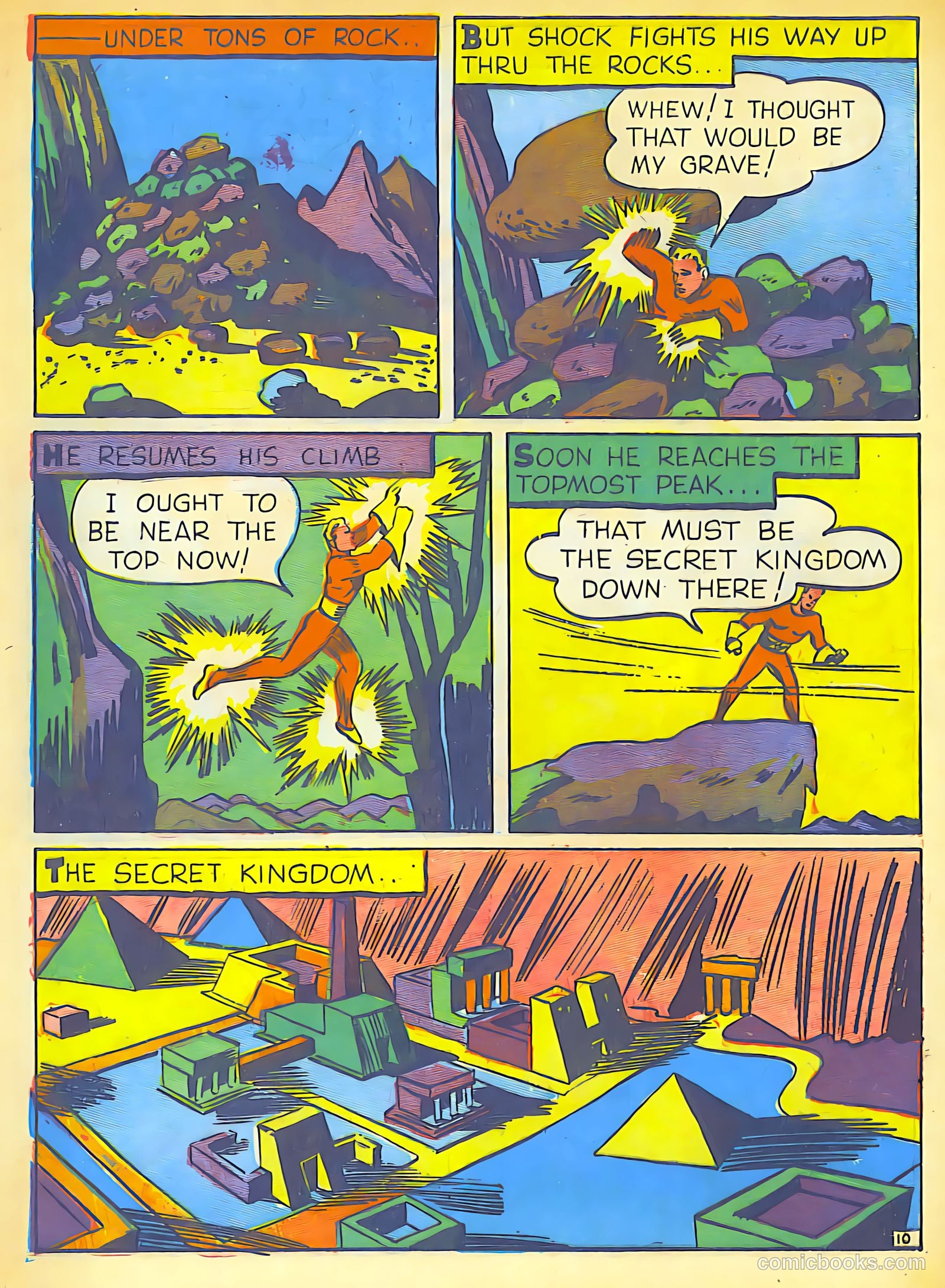 Speed Comics #8 (1940) — page 11 of 44