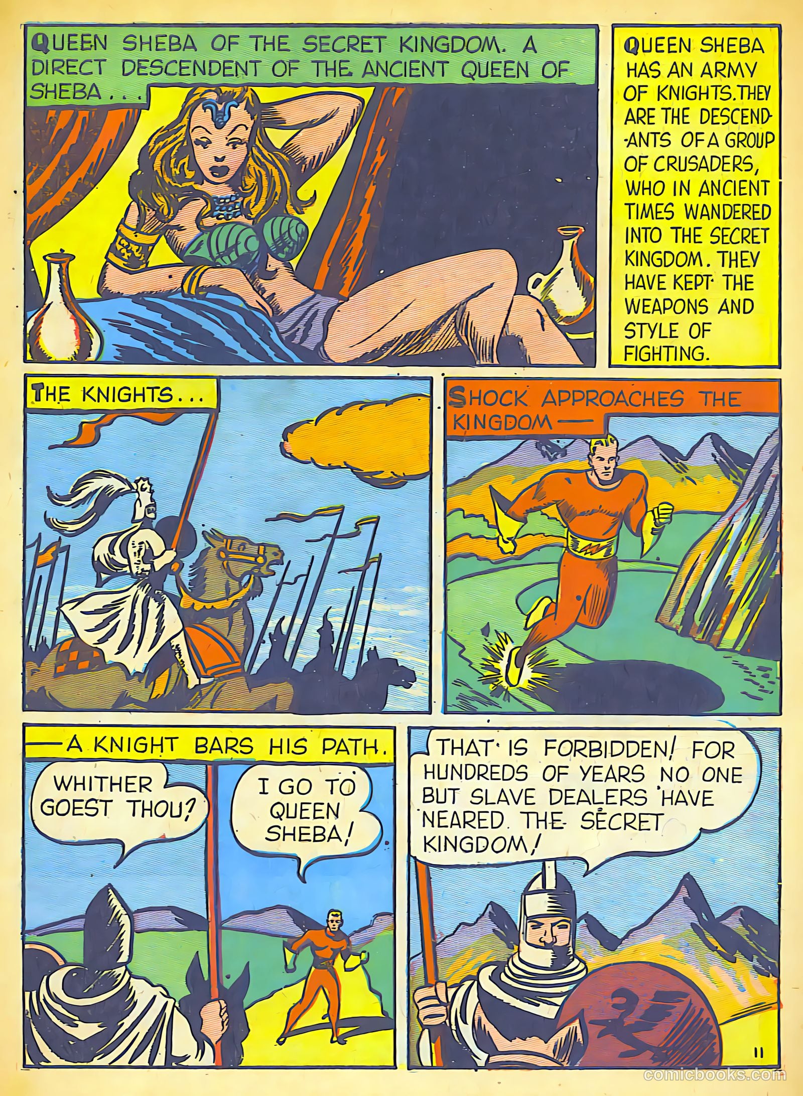 Speed Comics #8 (1940) — page 12 of 44