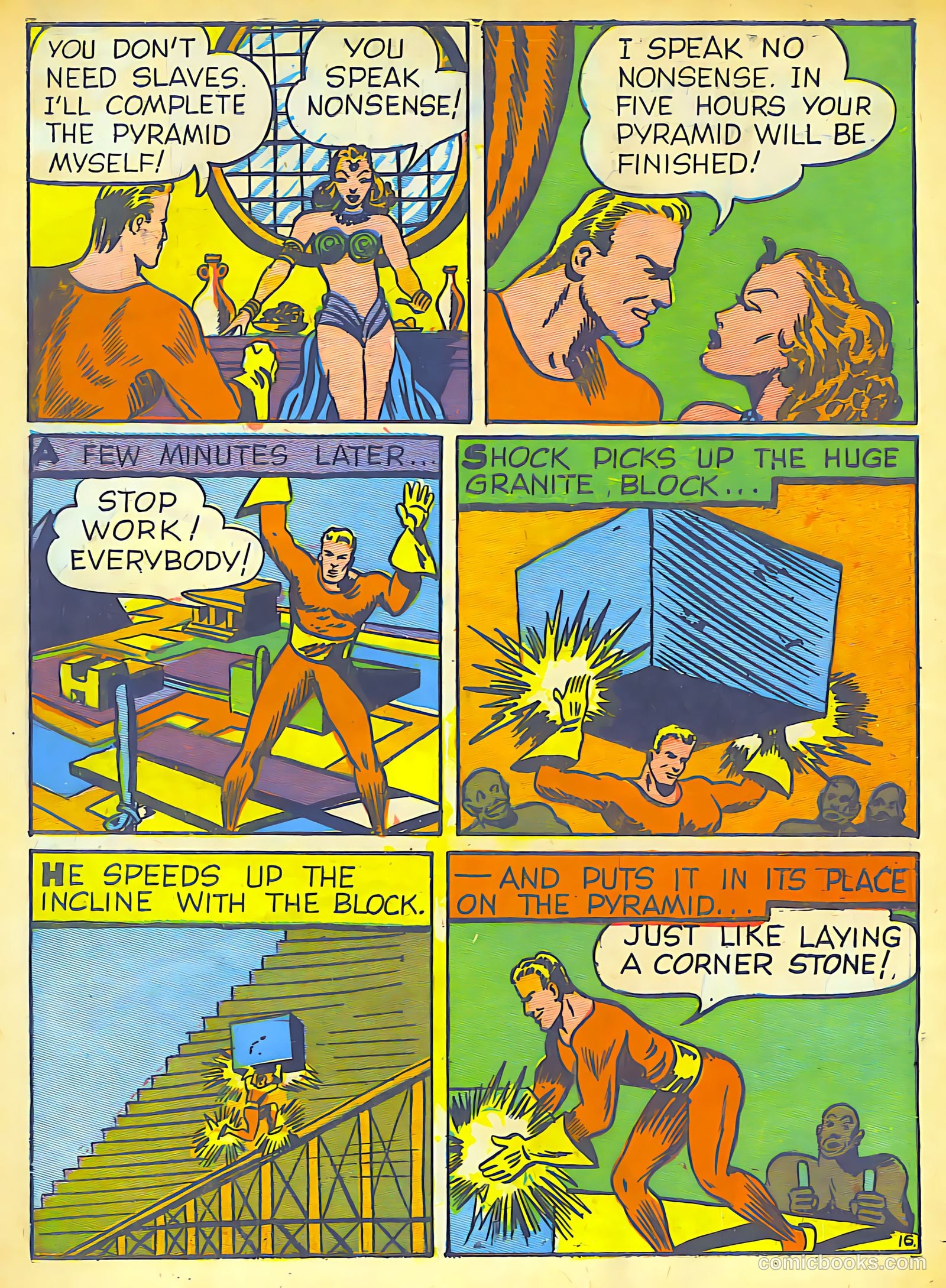 Speed Comics #8 (1940) — page 17 of 44