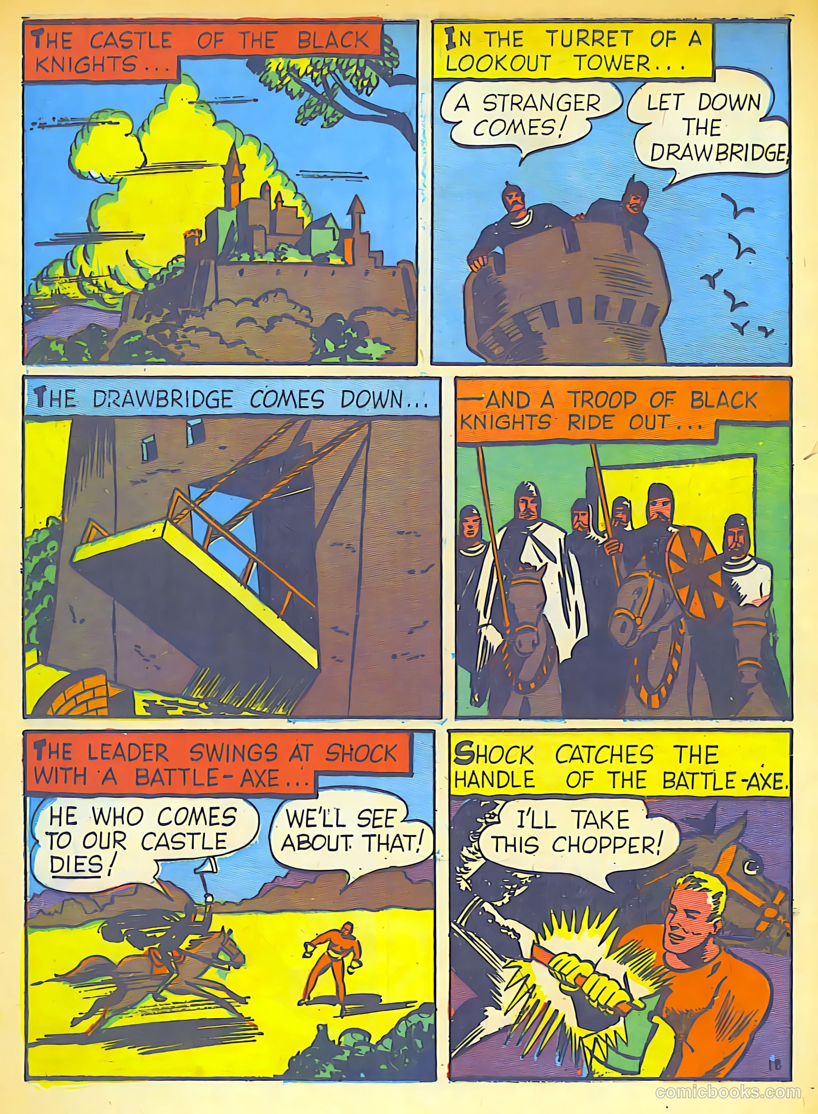 Speed Comics #8 (1940) — page 19 of 44
