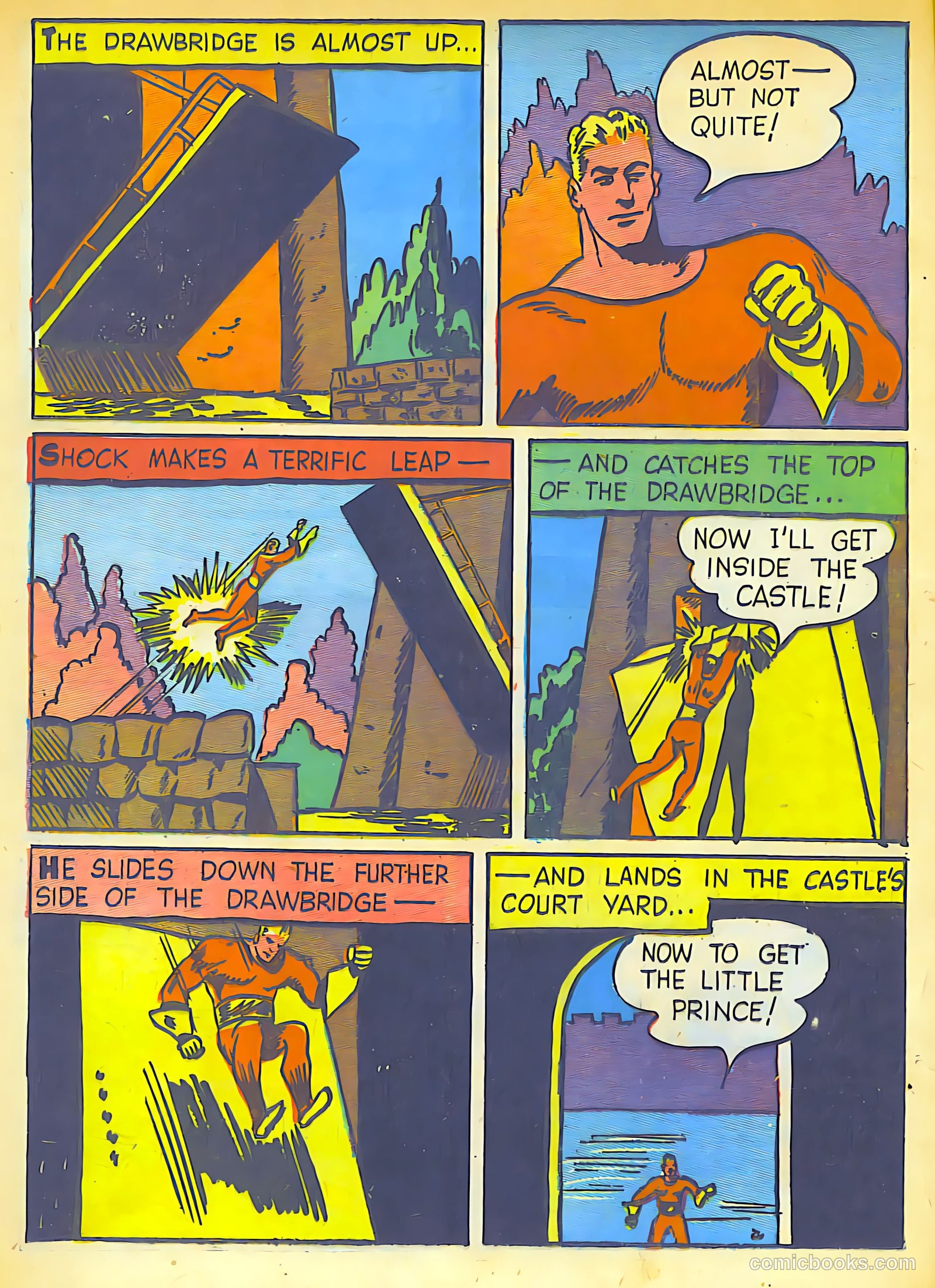 Speed Comics #8 (1940) — page 21 of 44