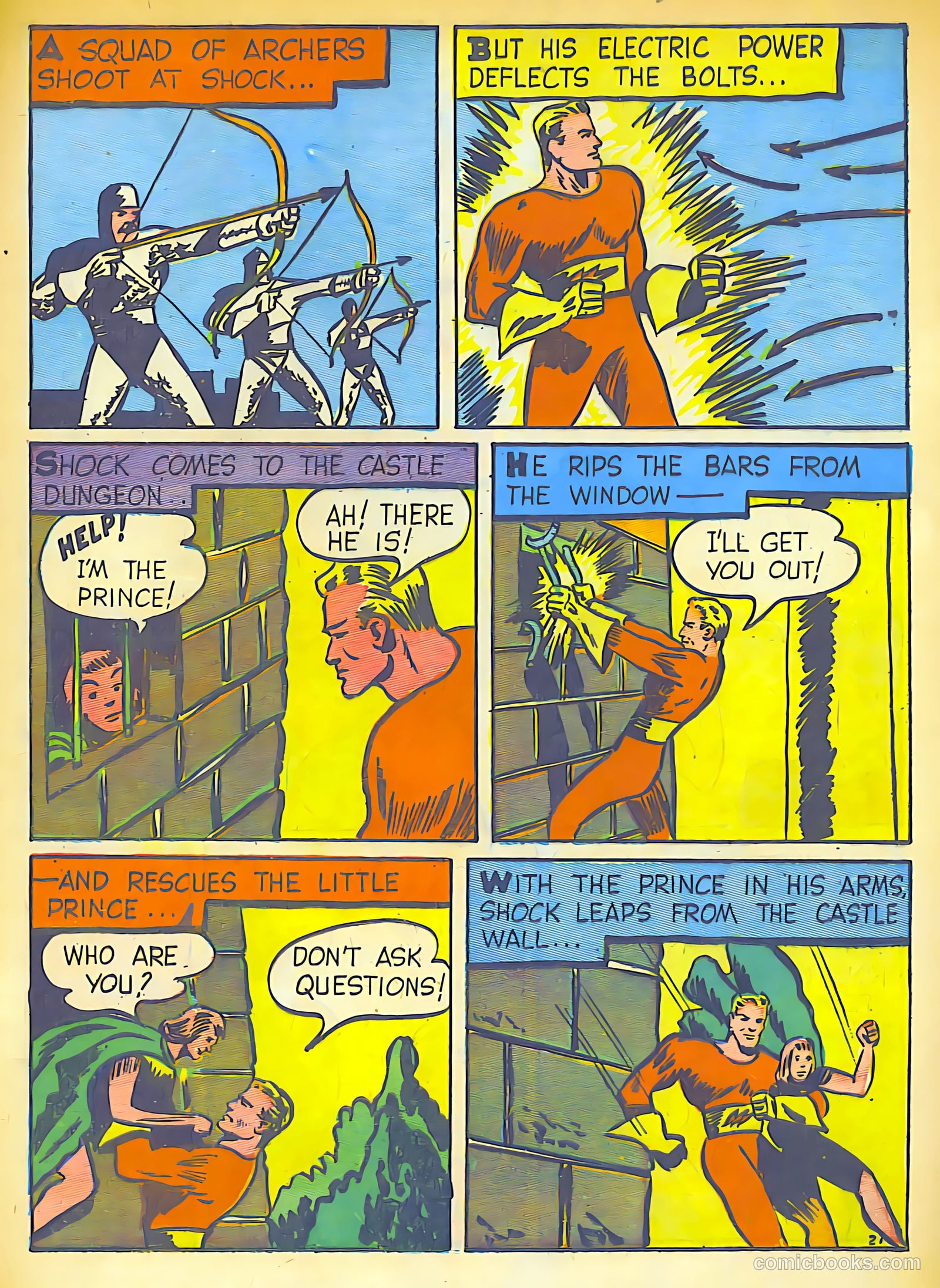 Speed Comics #8 (1940) — page 22 of 44