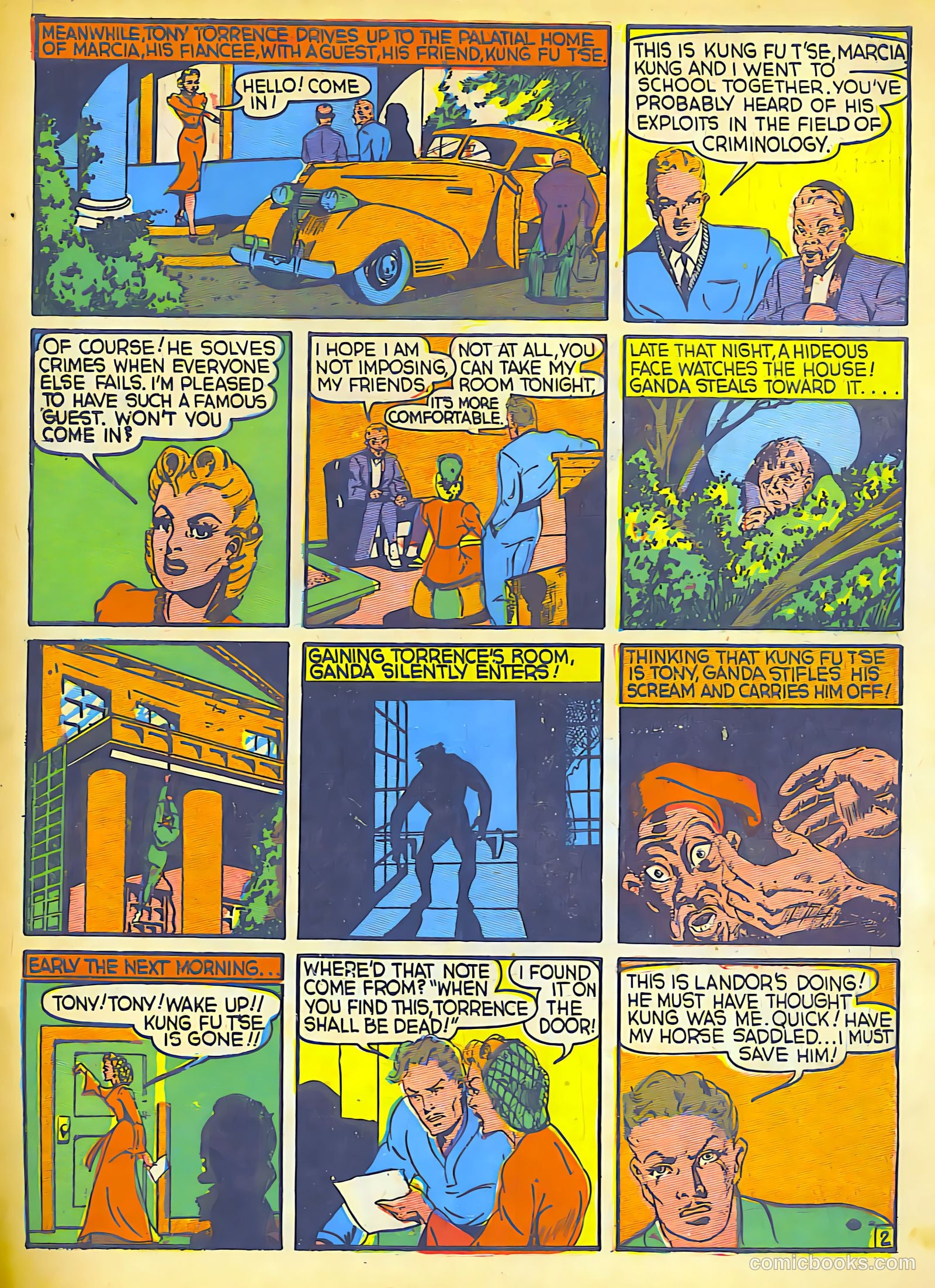 Speed Comics #8 (1940) — page 29 of 44
