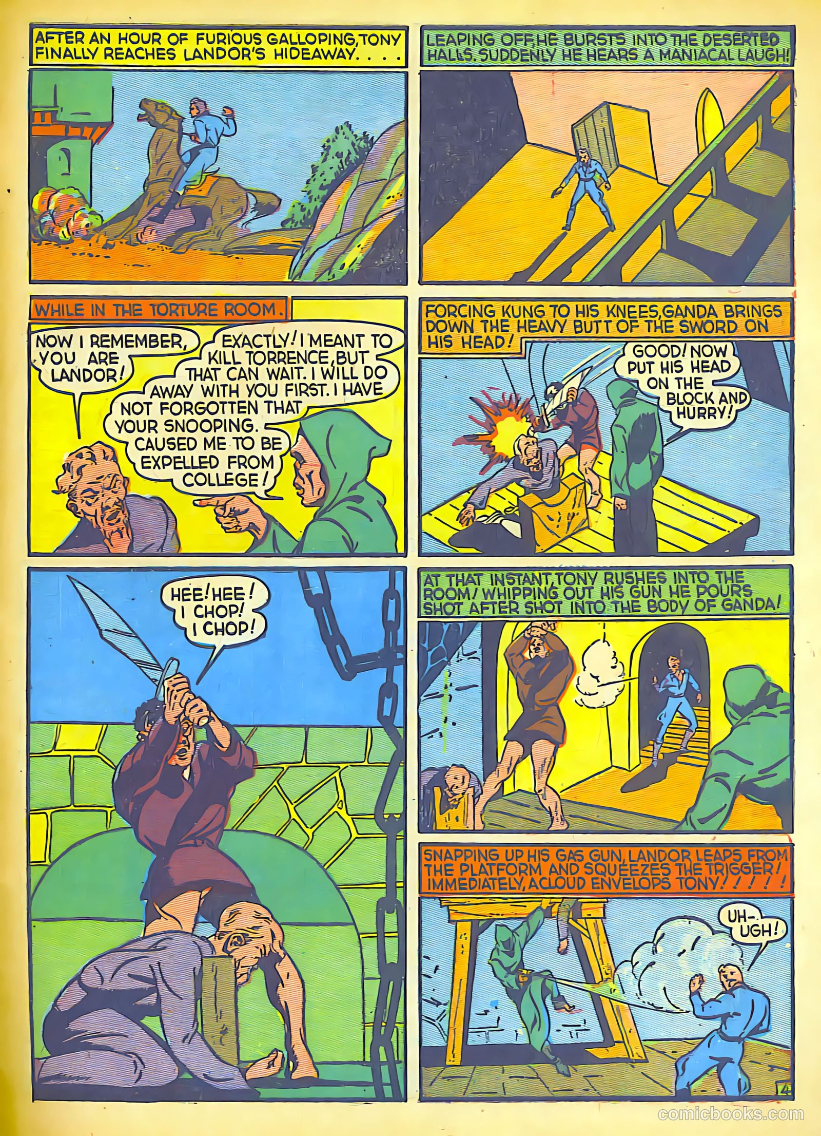 Speed Comics #8 (1940) — page 31 of 44
