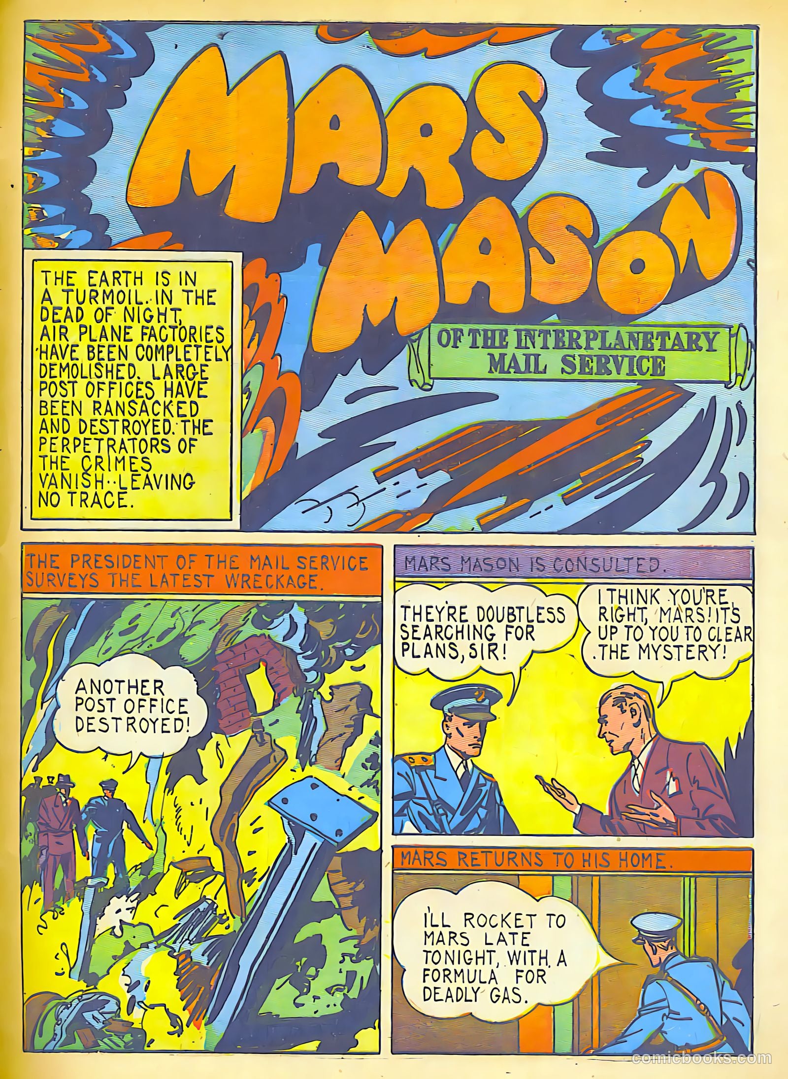 Speed Comics #8 (1940) — page 33 of 44