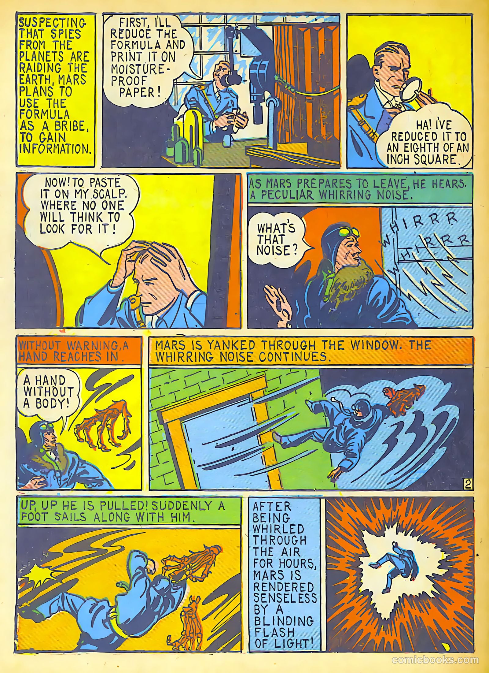Speed Comics #8 (1940) — page 34 of 44