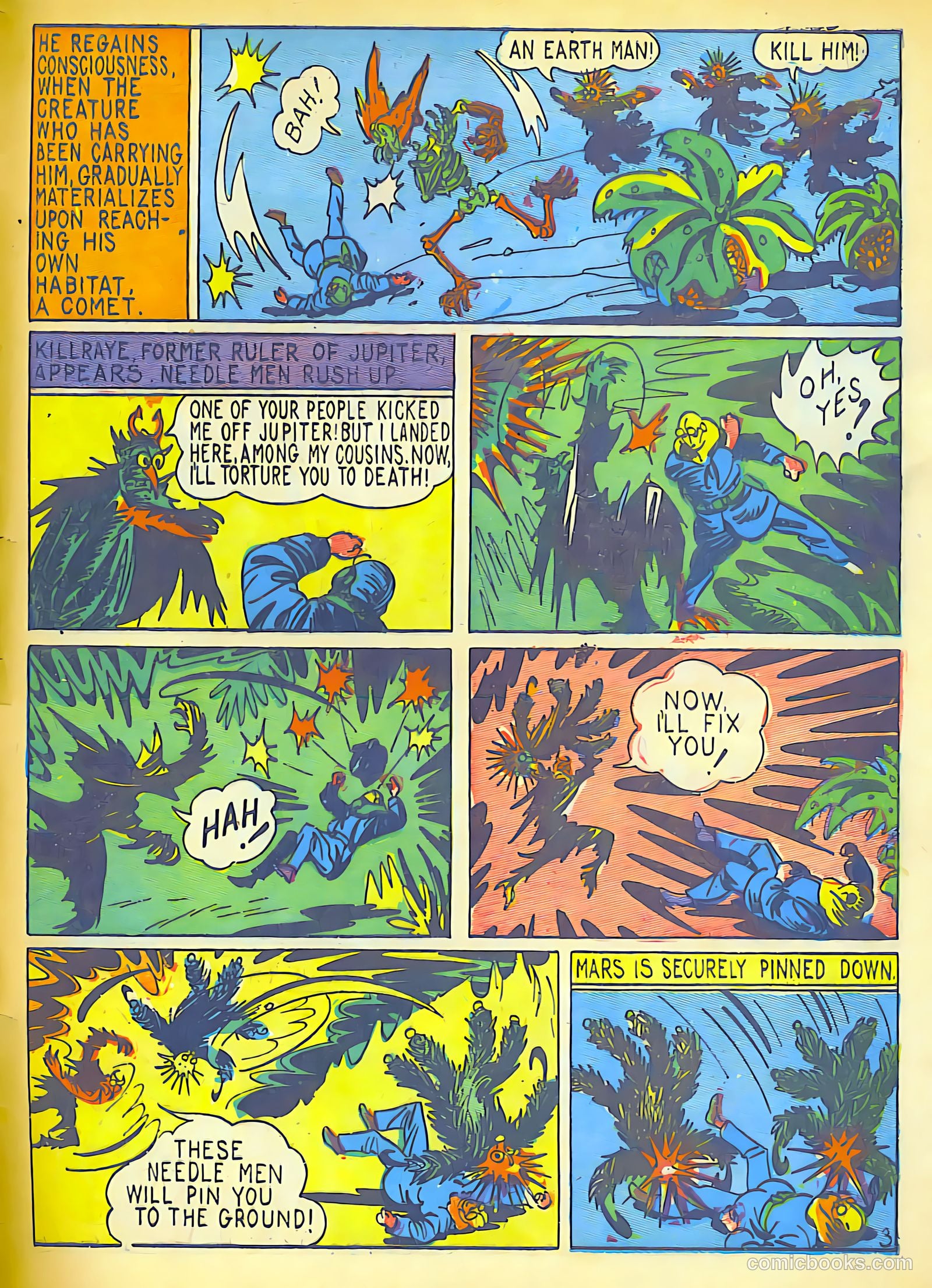 Speed Comics #8 (1940) — page 35 of 44