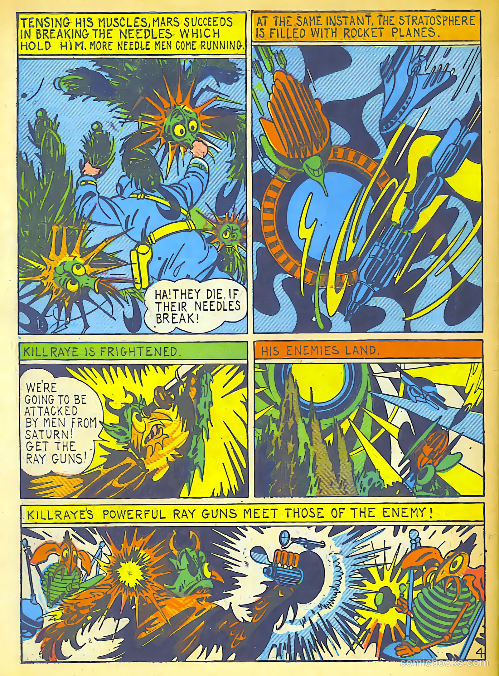 Speed Comics #8 (1940) — page 36 of 44