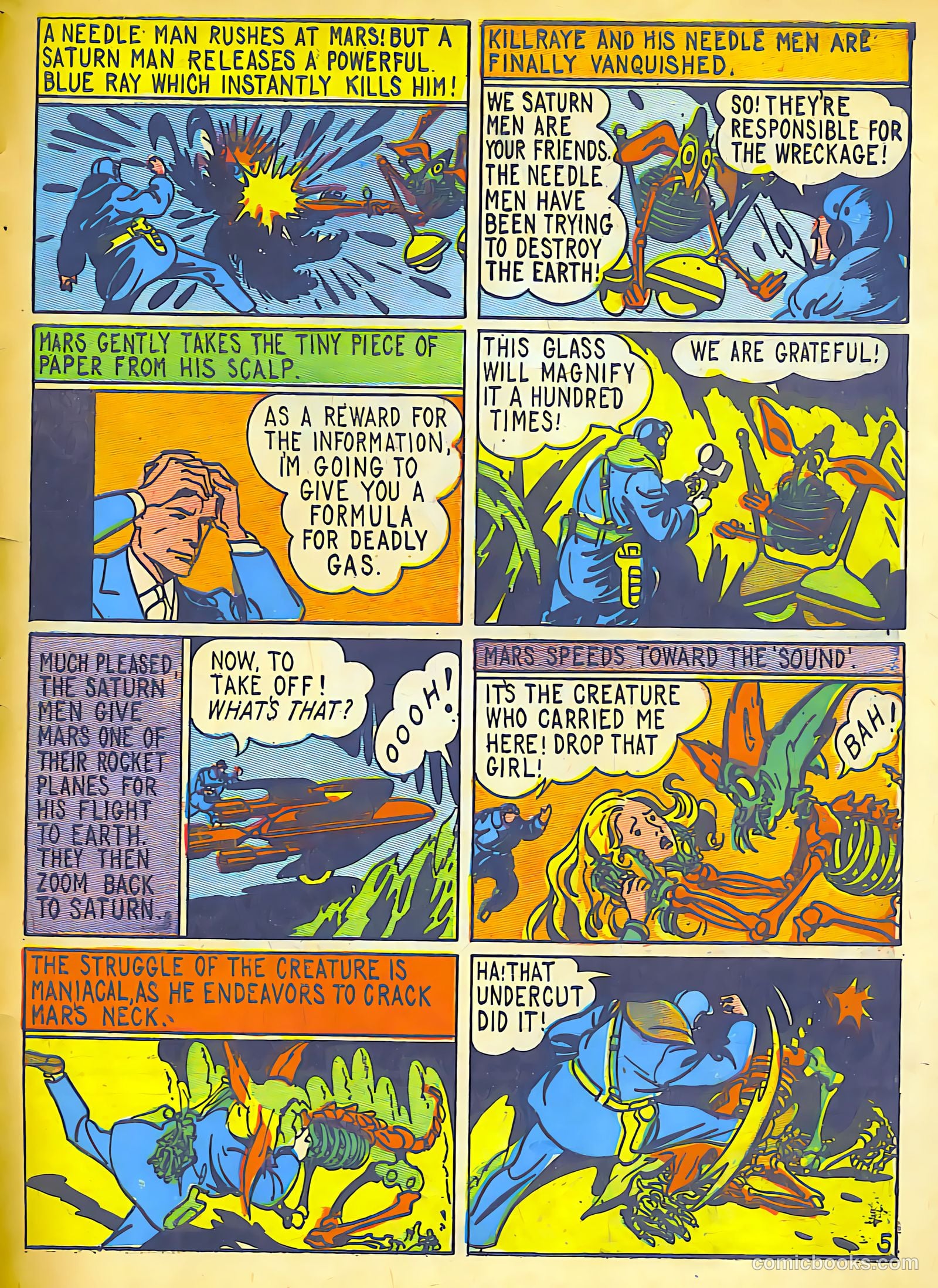 Speed Comics #8 (1940) — page 37 of 44
