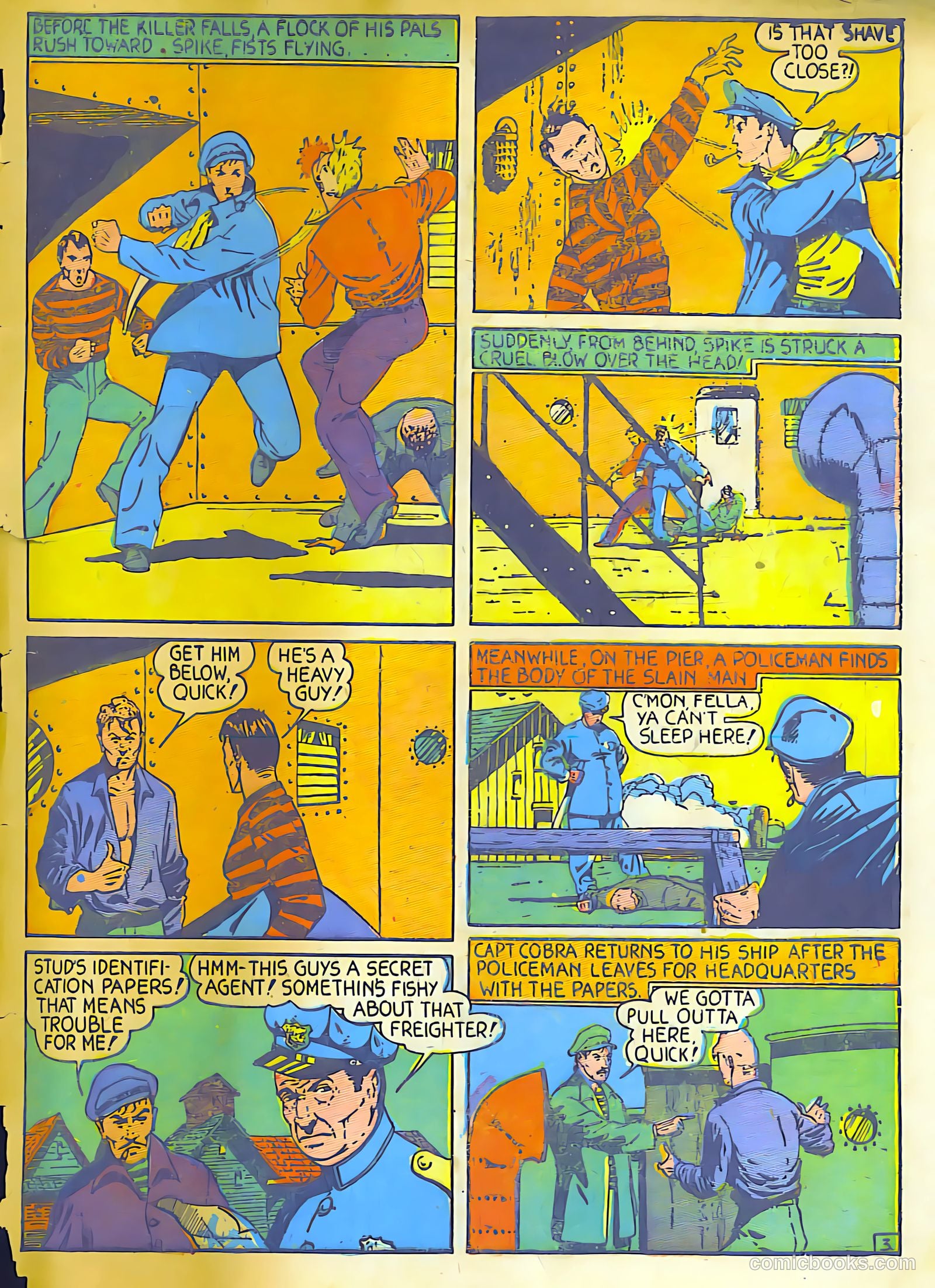 Speed Comics #8 (1940) — page 41 of 44