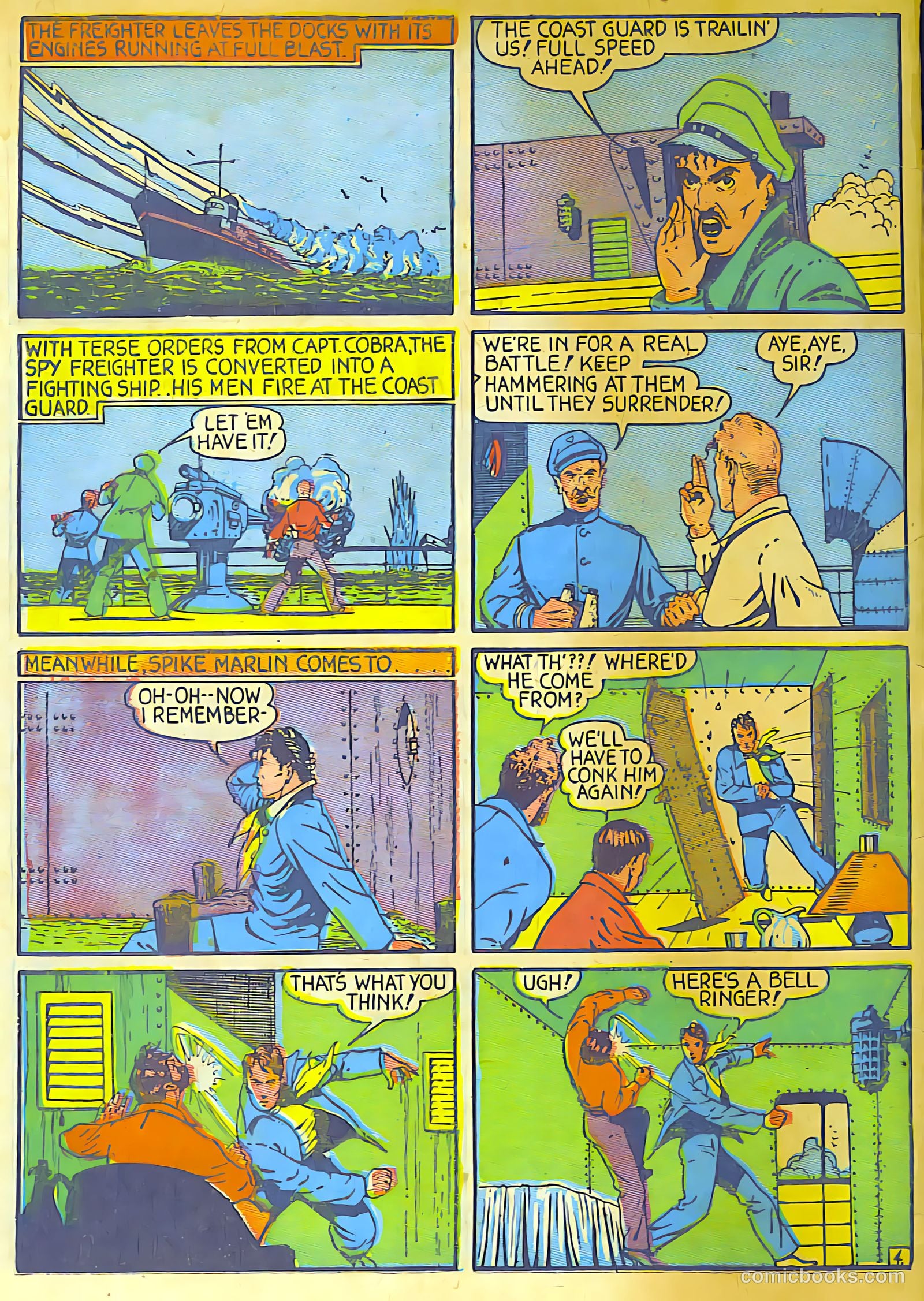Speed Comics #8 (1940) — page 42 of 44