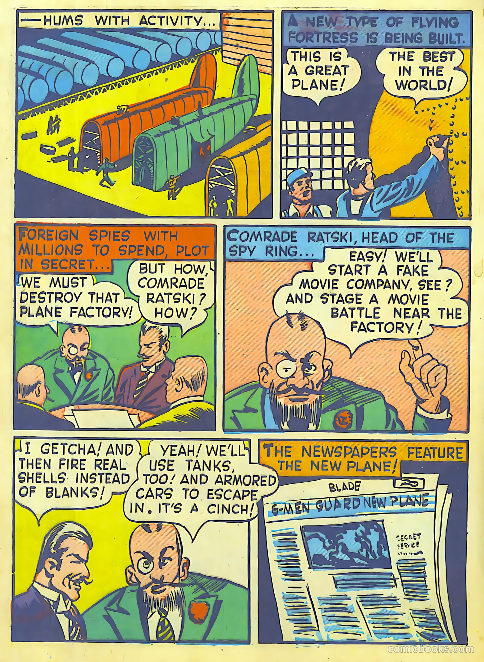 Speed Comics #9 (1940) — page 5 of 69
