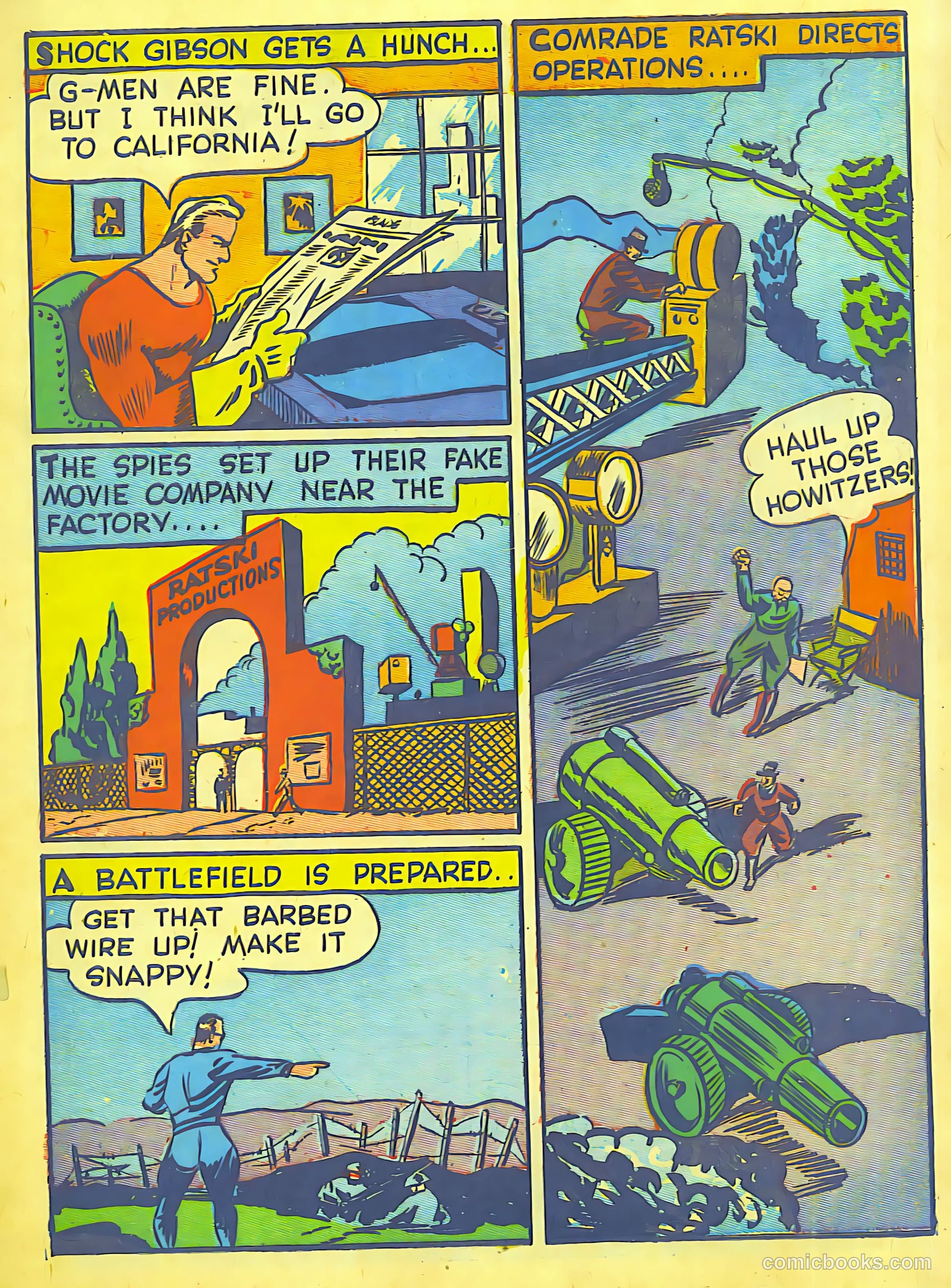 Speed Comics #9 (1940) — page 6 of 69