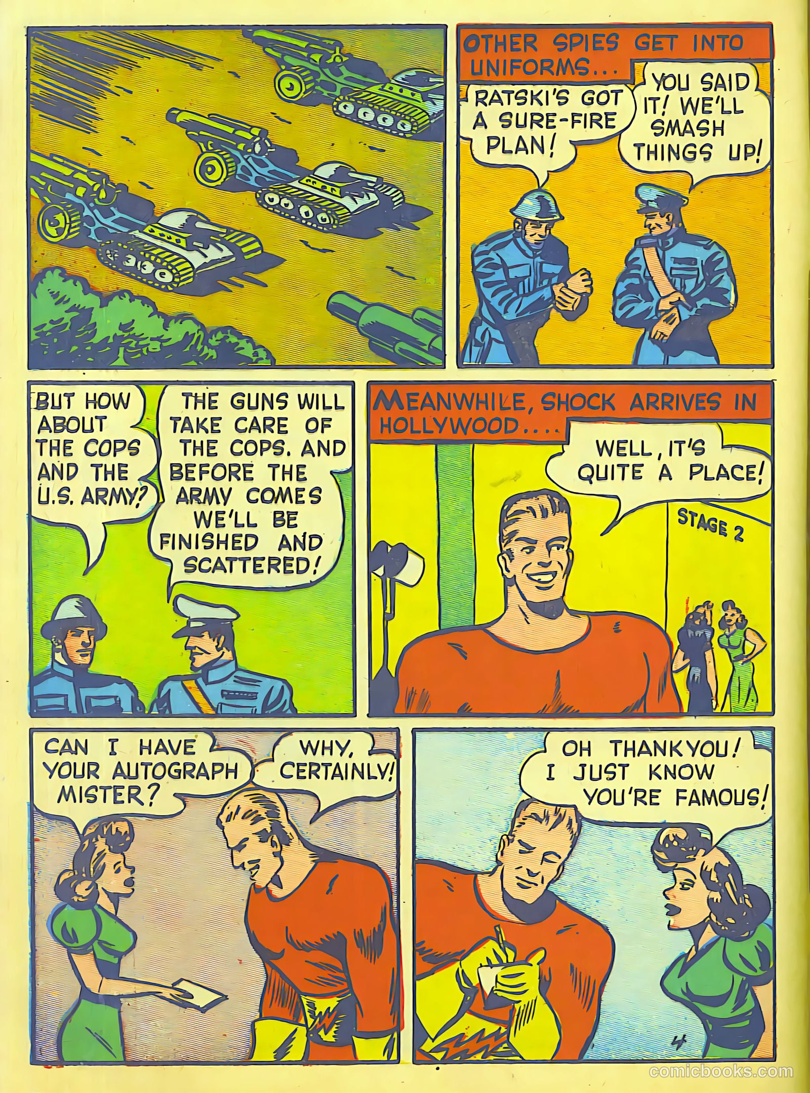 Speed Comics #9 (1940) — page 7 of 69