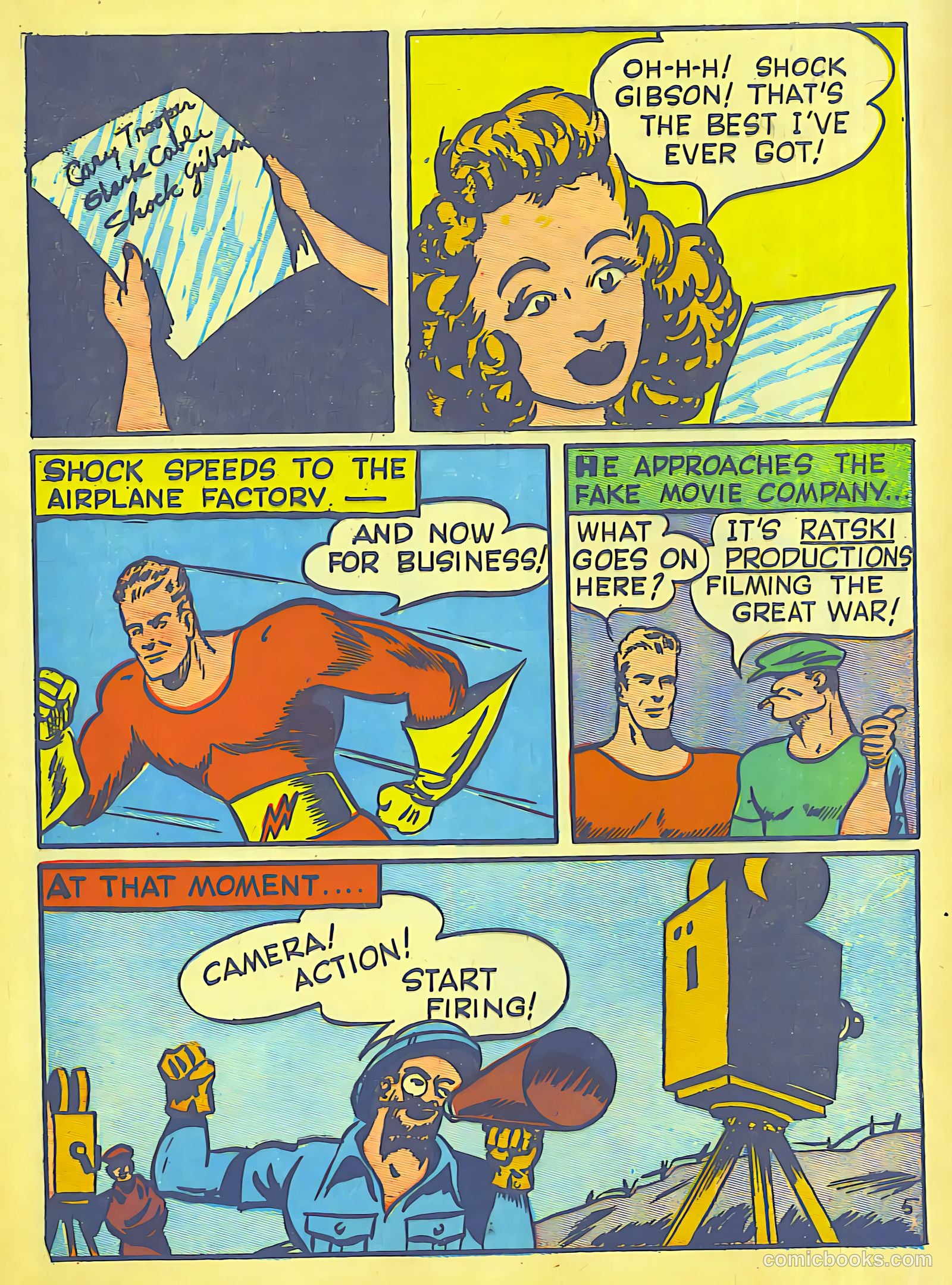 Speed Comics #9 (1940) — page 8 of 69