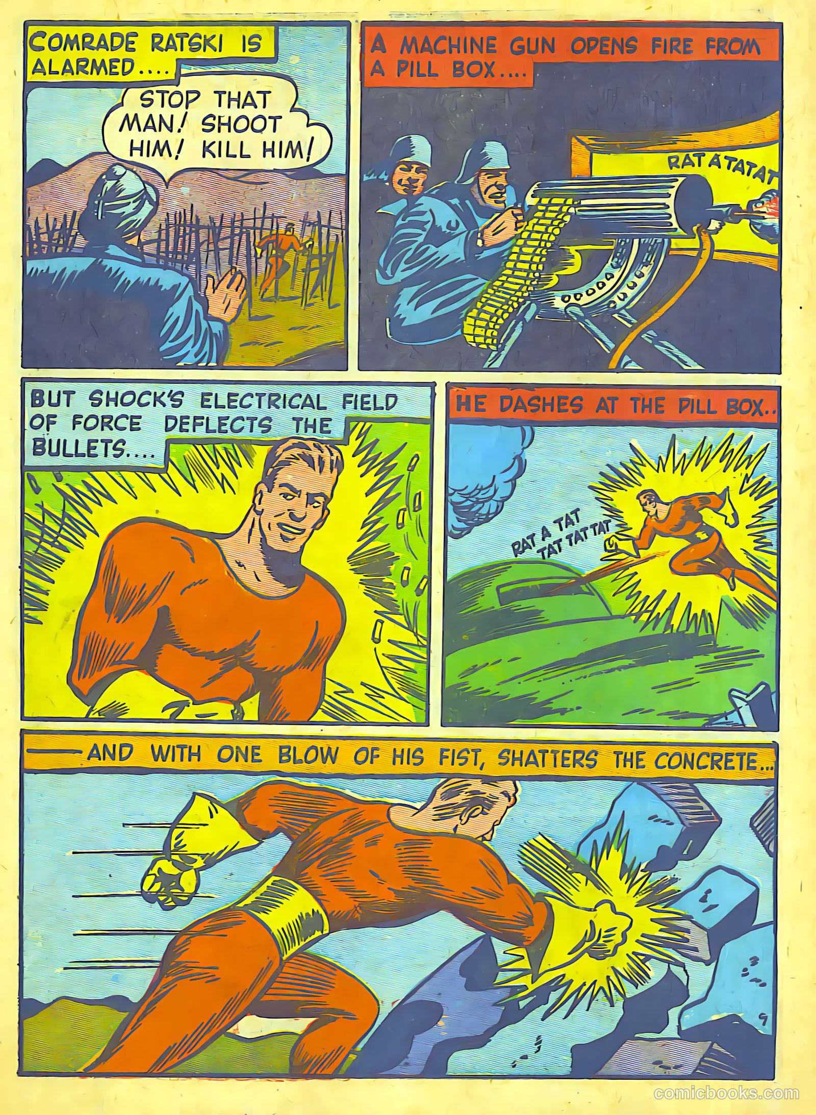 Speed Comics #9 (1940) — page 12 of 69