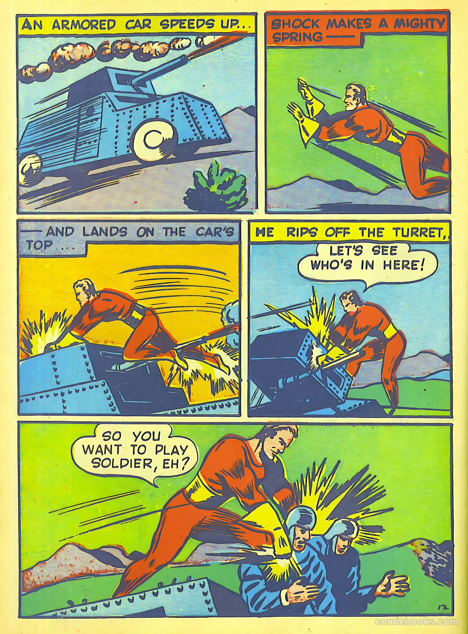 Speed Comics #9 (1940) — page 15 of 69
