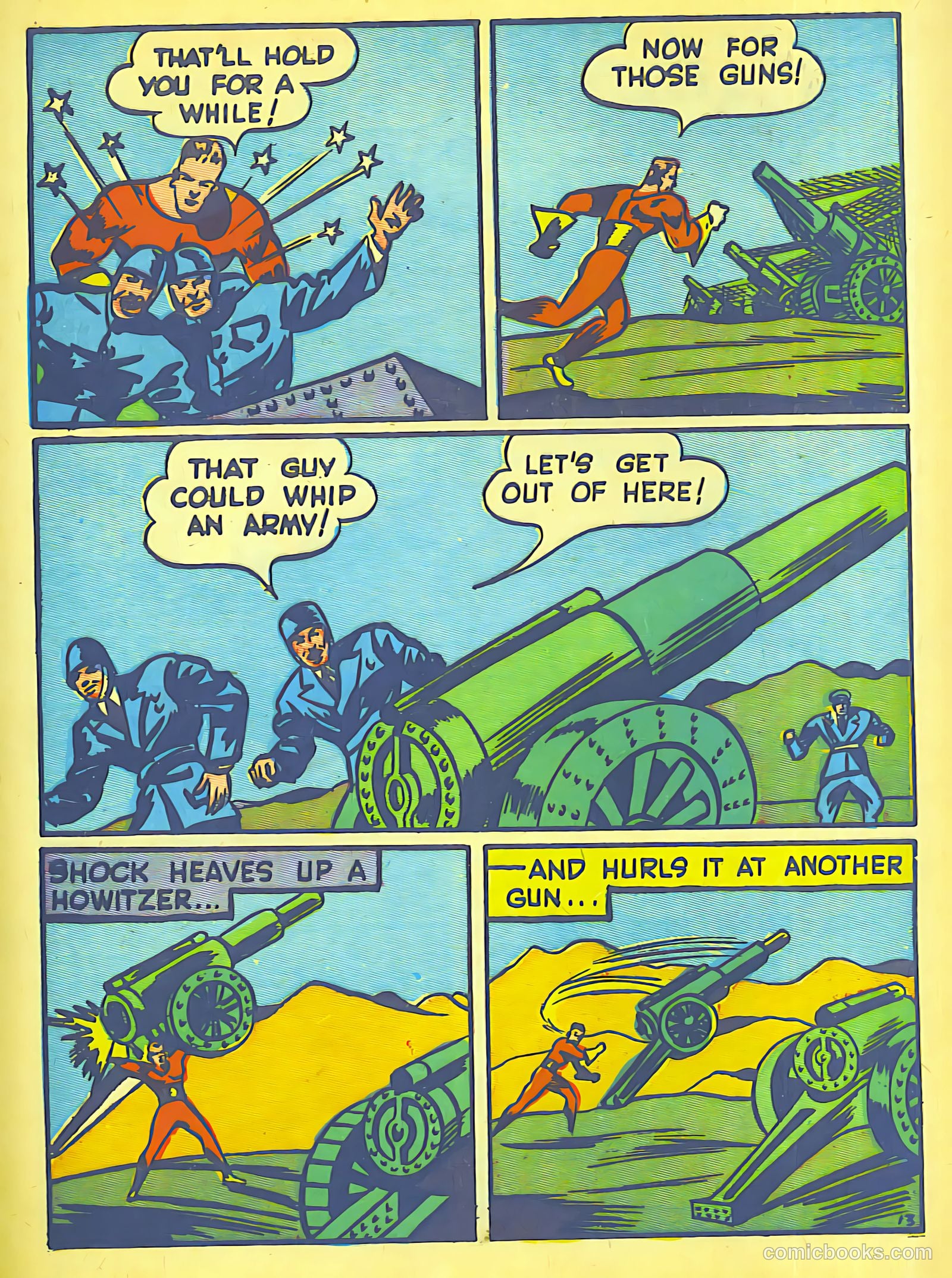 Speed Comics #9 (1940) — page 16 of 69