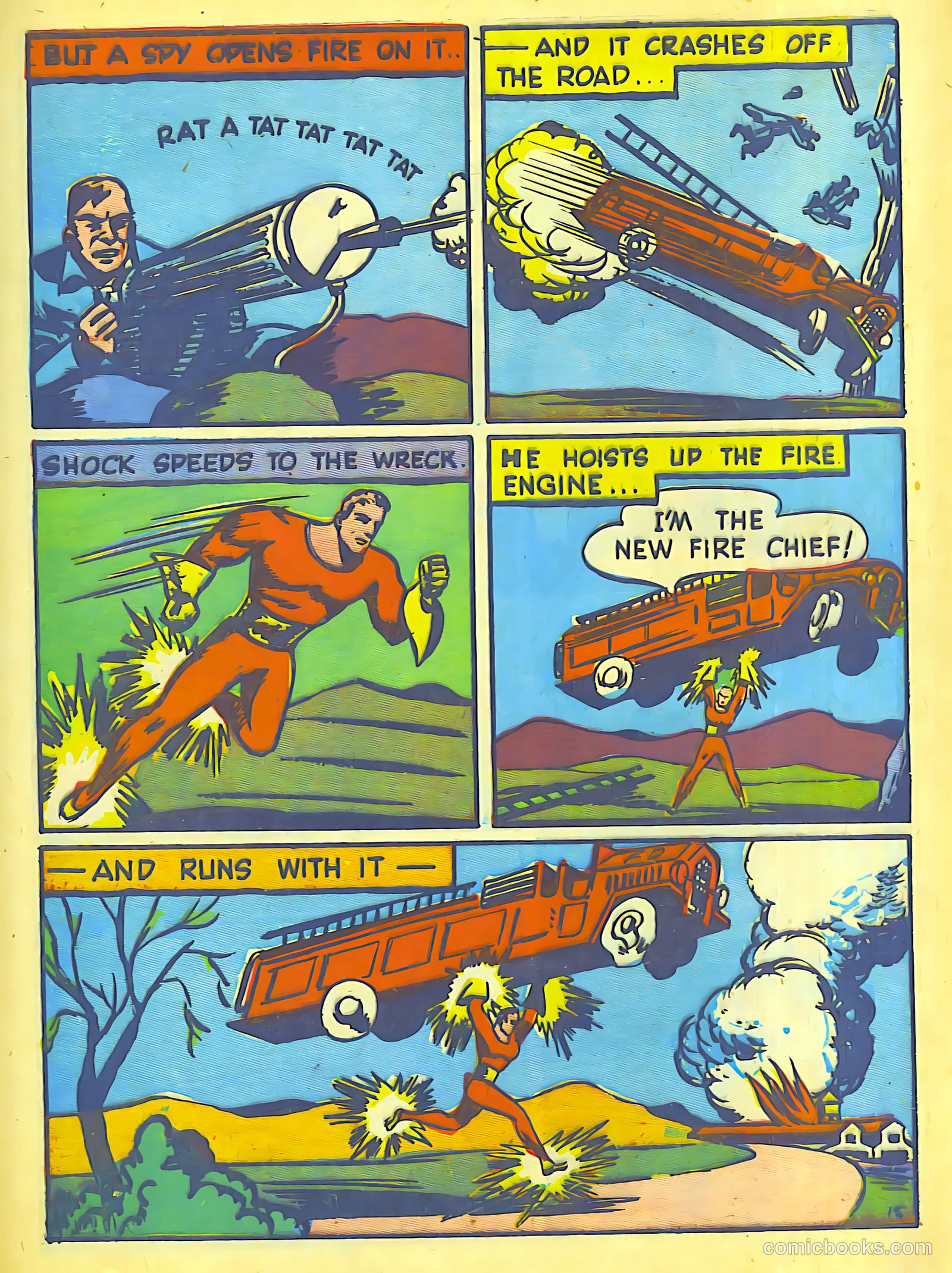 Speed Comics #9 (1940) — page 18 of 69