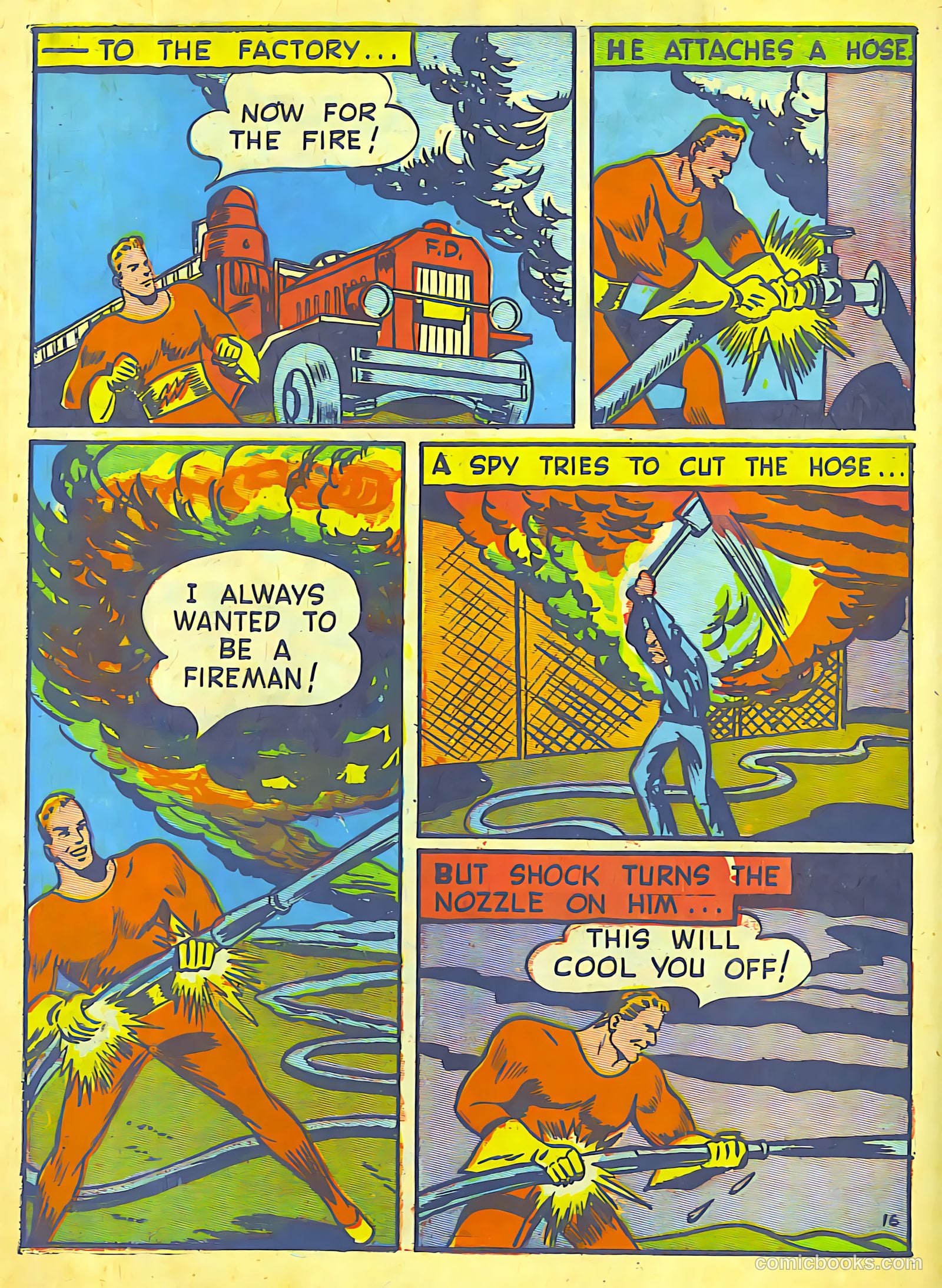 Speed Comics #9 (1940) — page 19 of 69
