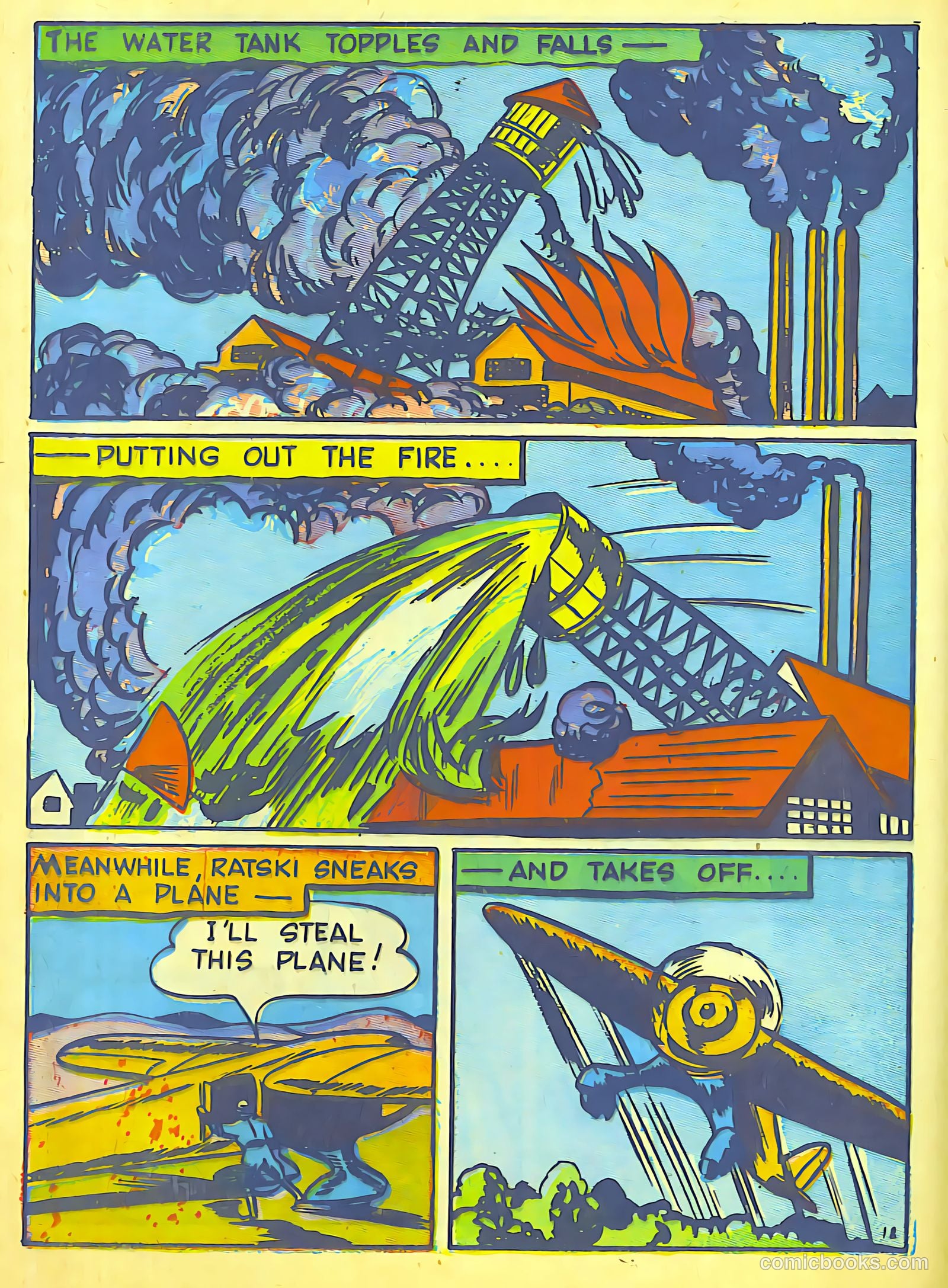 Speed Comics #9 (1940) — page 21 of 69