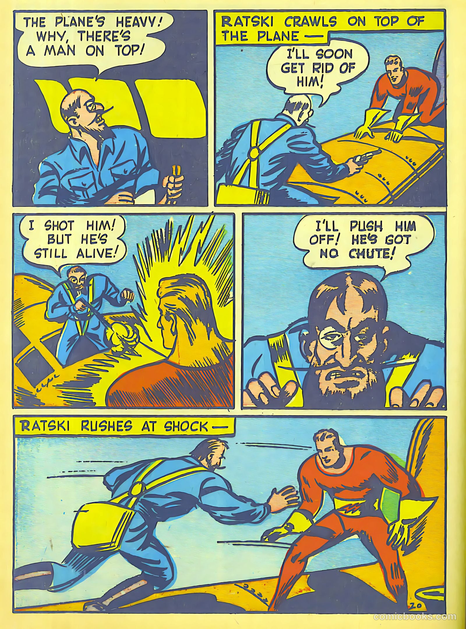 Speed Comics #9 (1940) — page 23 of 69